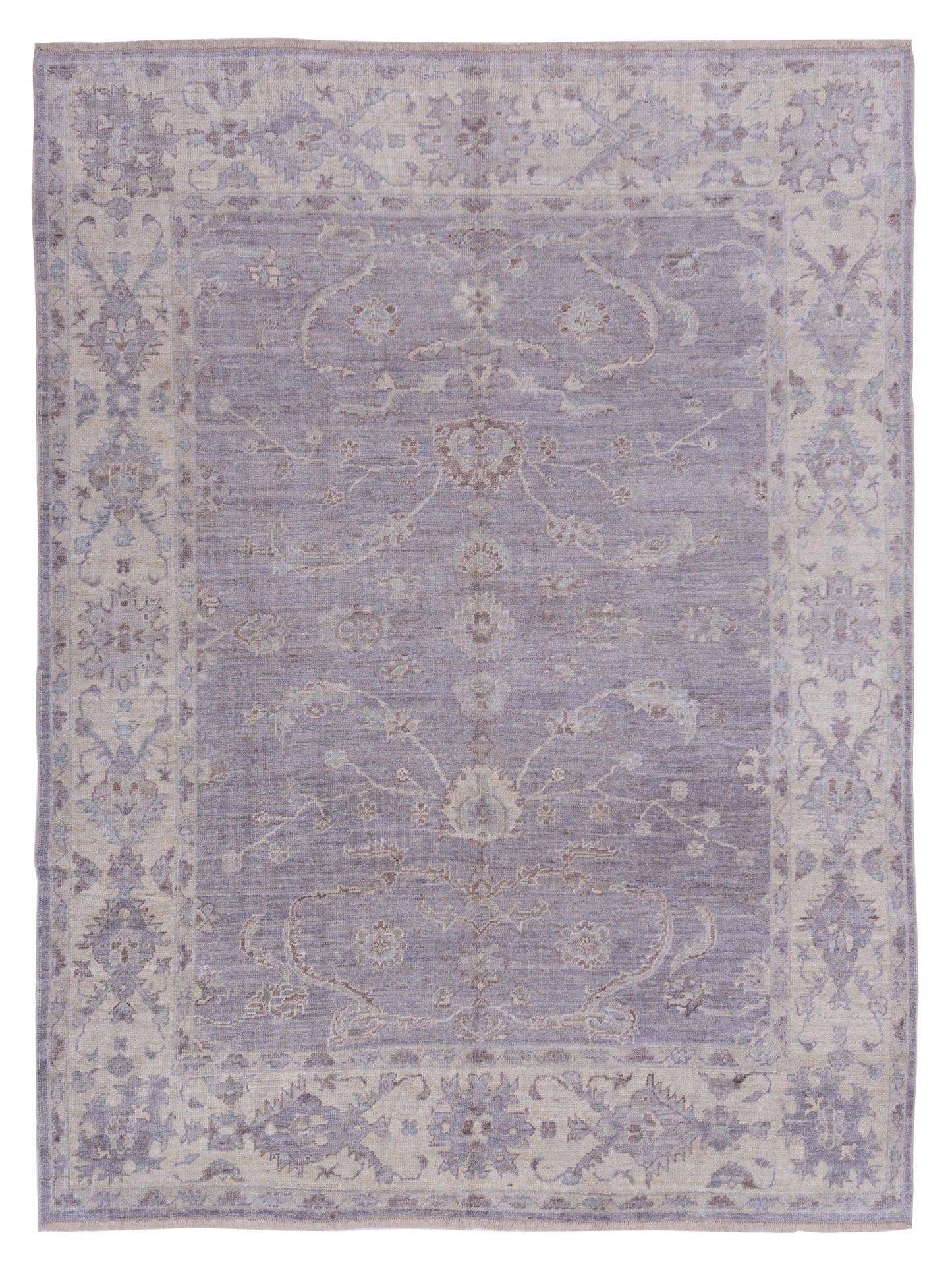 Anadol Angora Oushak  Gray Ivory Traditional