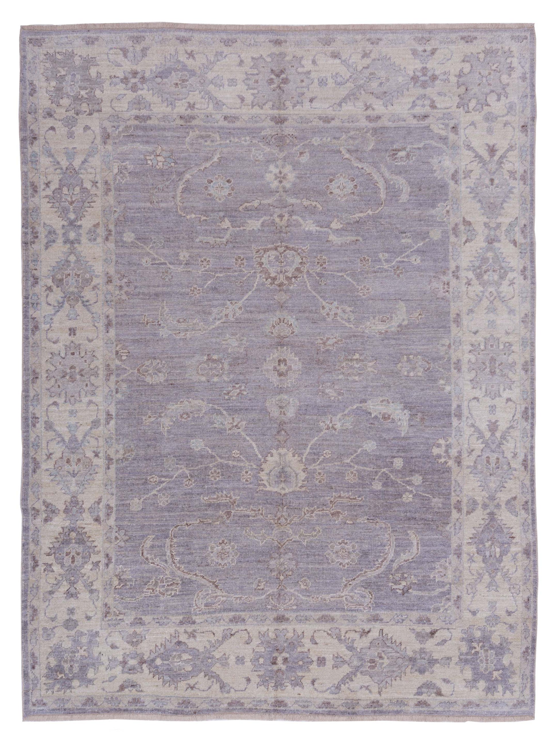 Anadol Angora Oushak  Gray Ivory Traditional