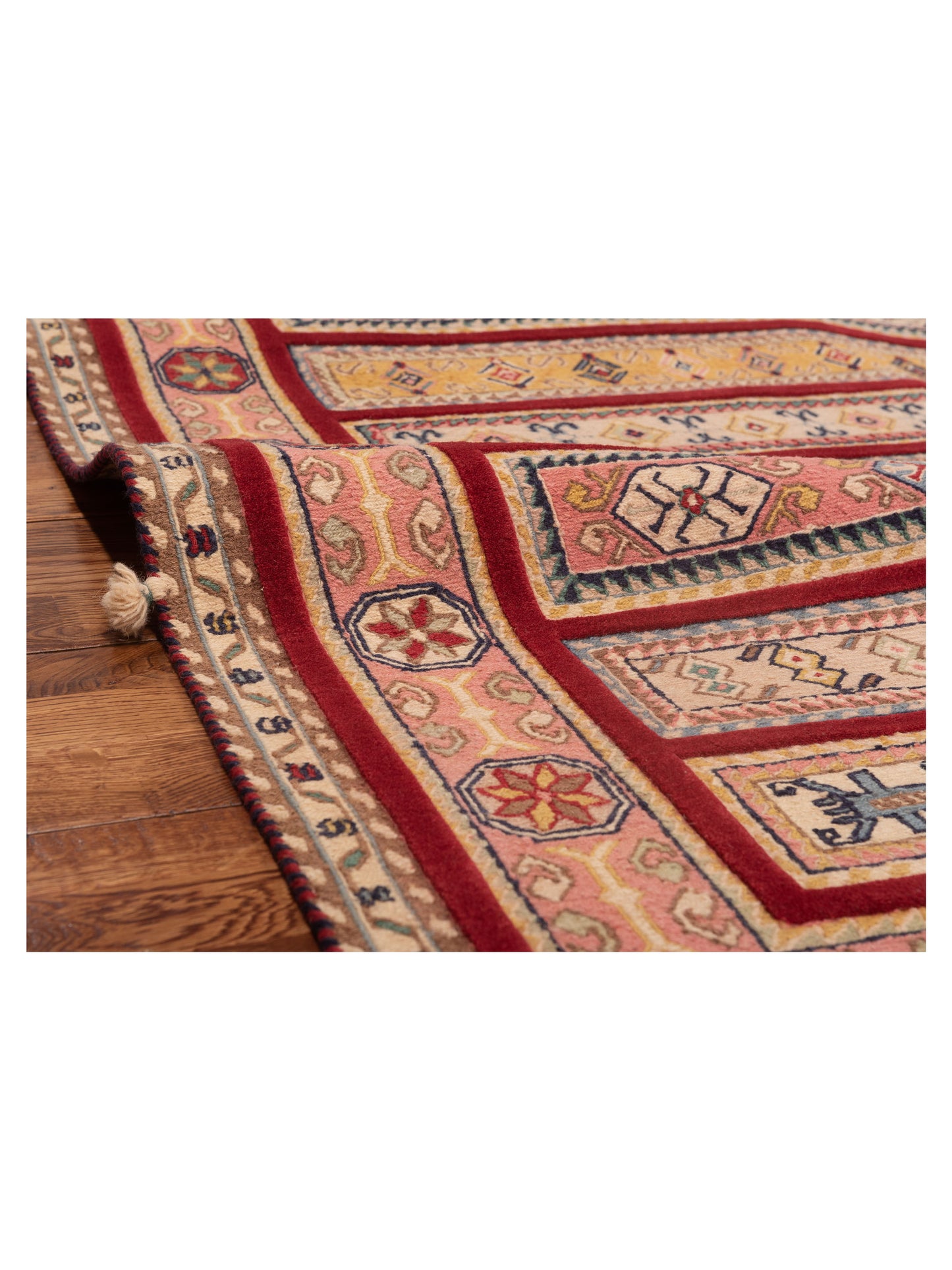 Soumak Tribal 123717 Multi 4.1x6 Hand Woven Rug