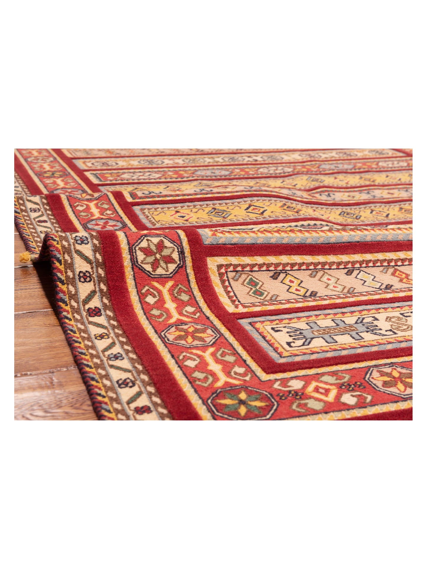 Soumak Tribal 123718 Multi 5.8x7.9 Hand Woven Rug