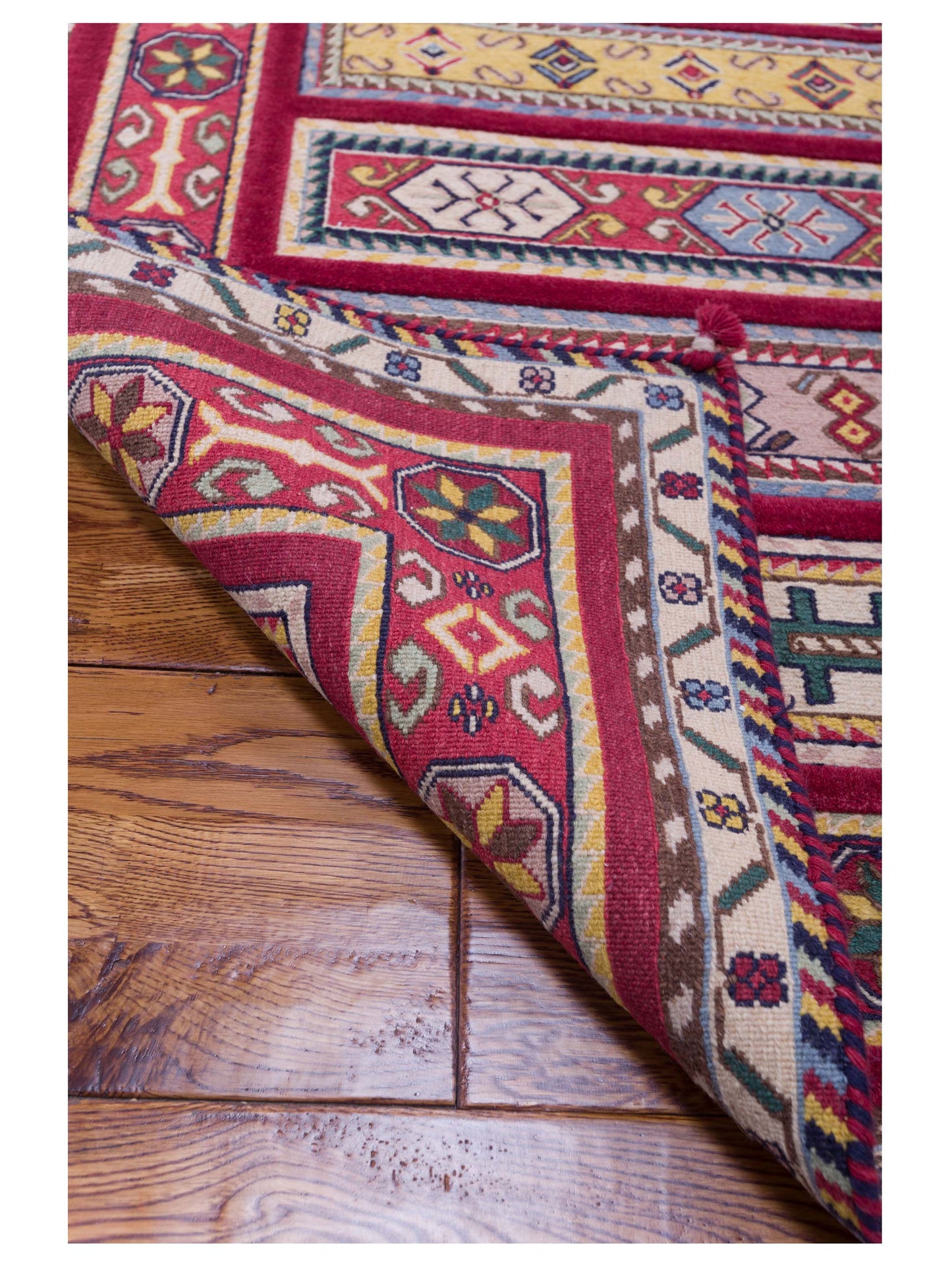Soumak Tribal 123741 Multi 4.5x6.1 Hand Woven Rug