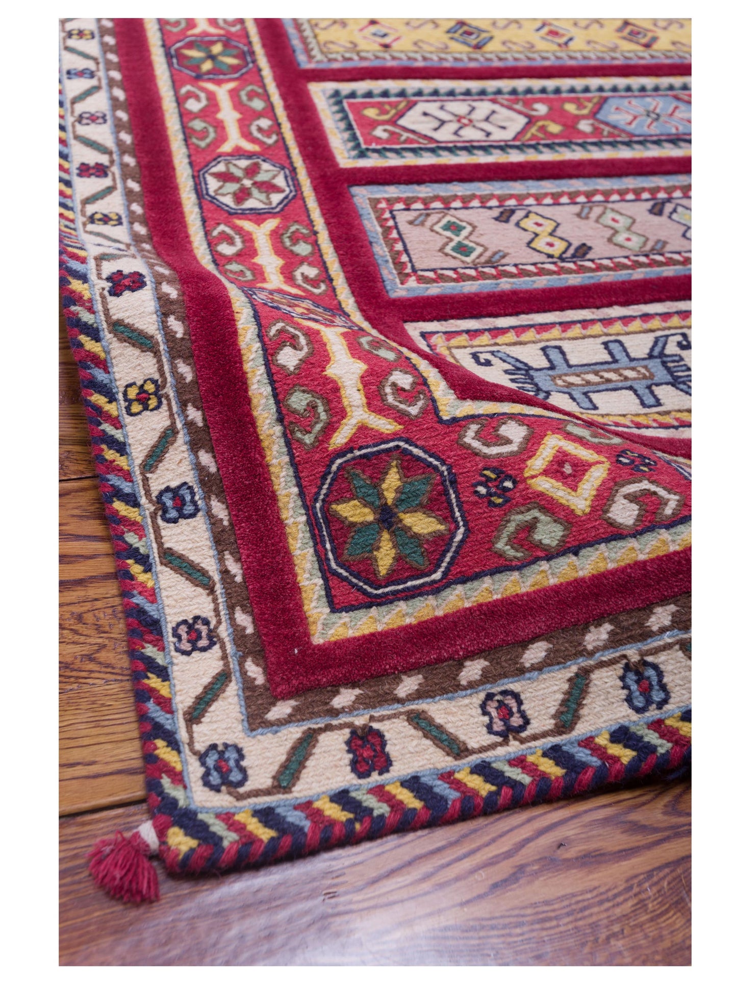 Soumak Tribal 123741 Multi 4.5x6.1 Hand Woven Rug