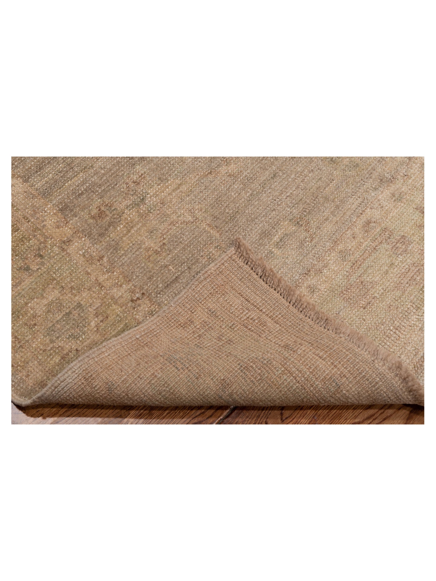 Angora Oushak 123906 Gray Gray 4x5.9 Hand Knotted Rug