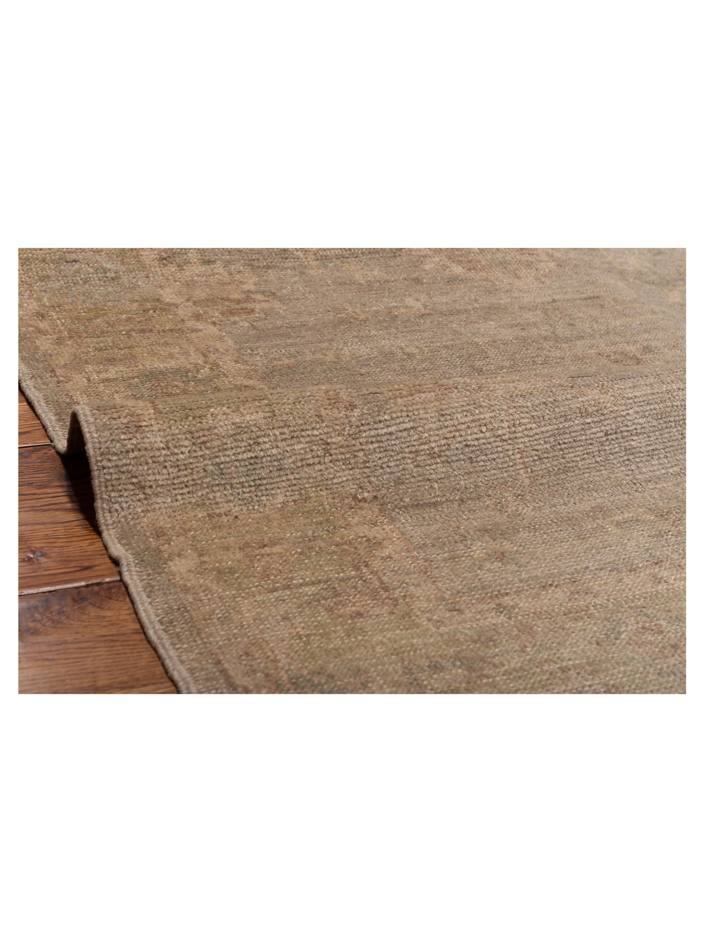 Angora Oushak 123906 Gray Gray 4x5.9 Hand Knotted Rug