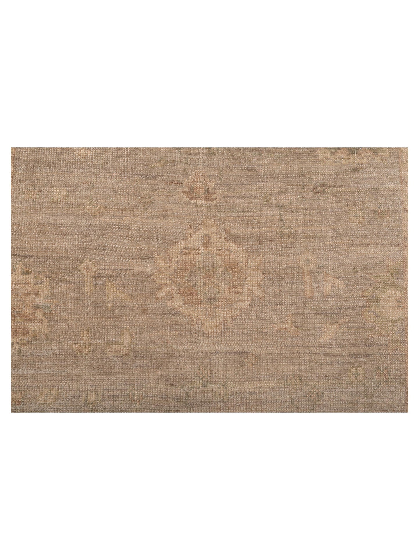 Angora Oushak 123906 Gray Gray 4x5.9 Hand Knotted Rug