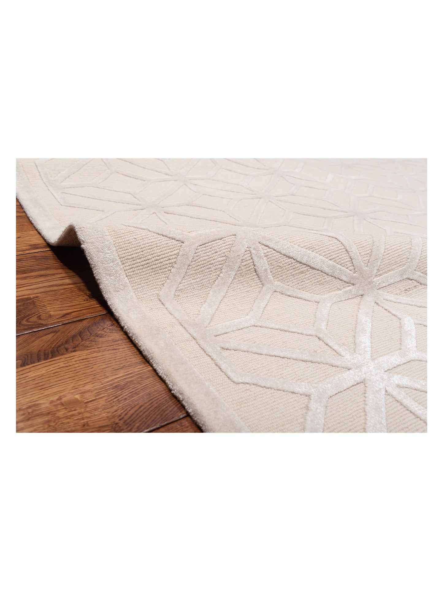 Tibetino 124224 Beige 8.2x10.1 Hand Knotted Rug