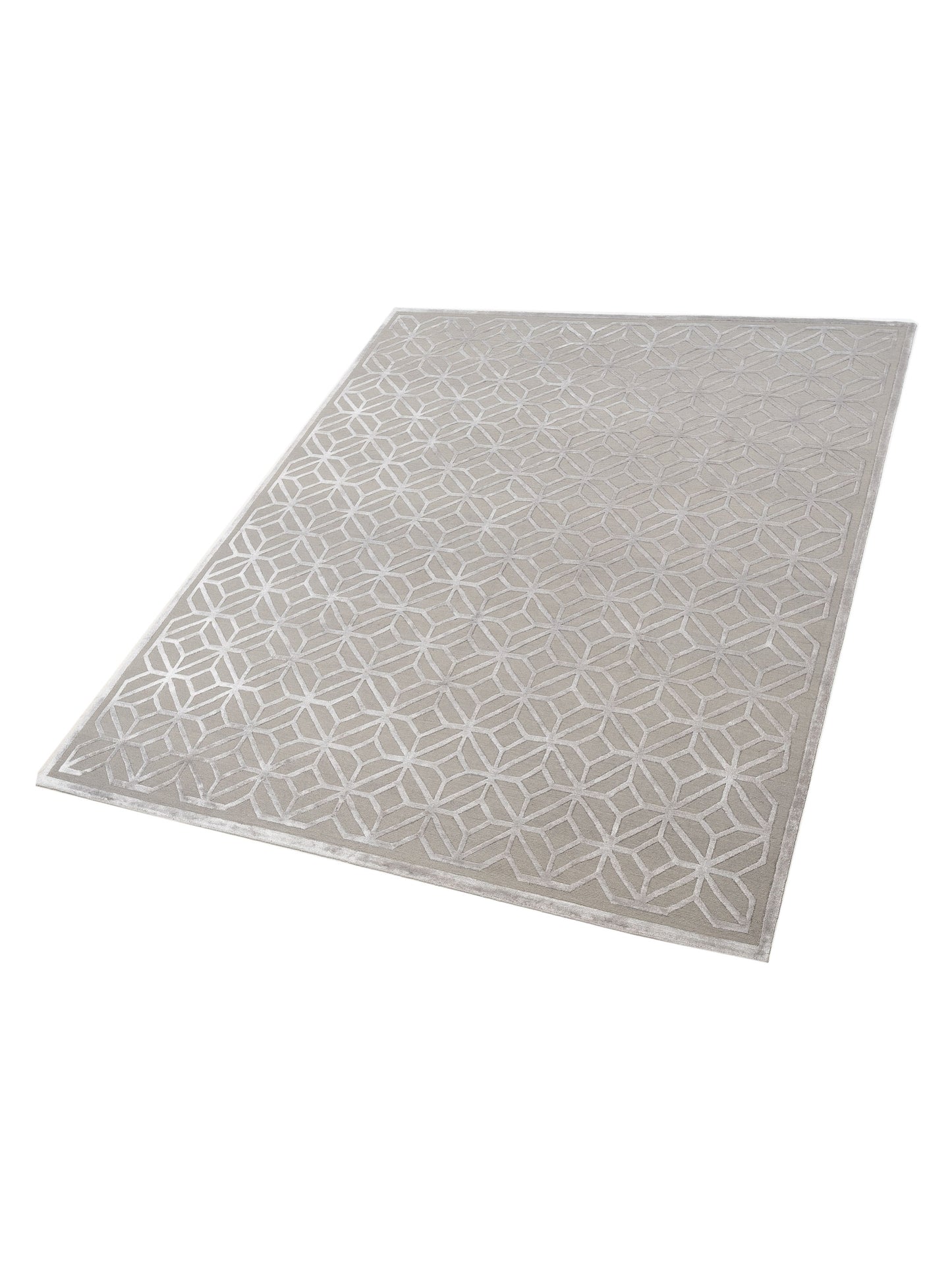 Tibetino 124229 Gray 8.1x9.11 Hand Knotted Rug