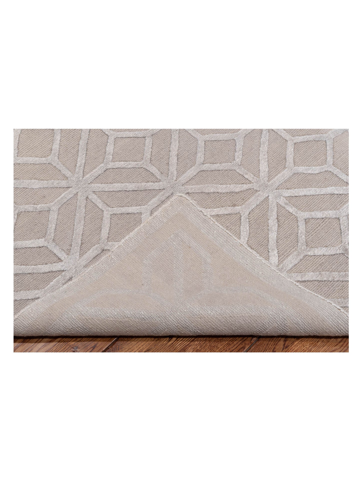 Tibetino 124233 Silver 8x10 Hand Knotted Rug