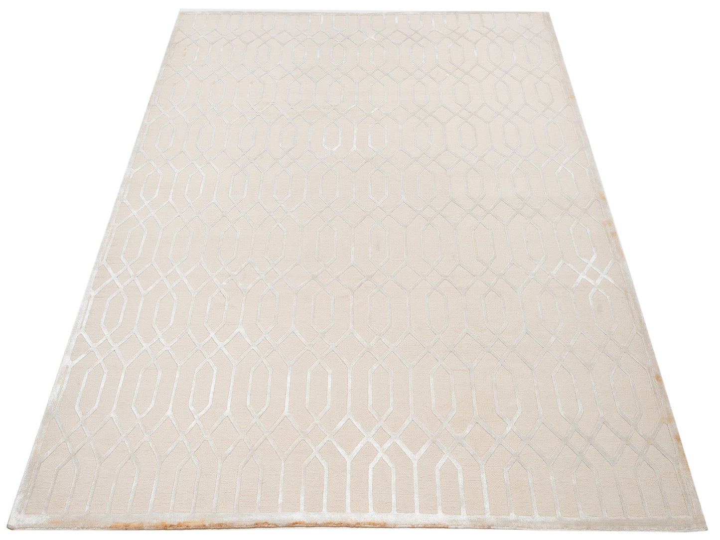 Tibetino 124242 Ivory 8.3x9.11 Hand Knotted Rug