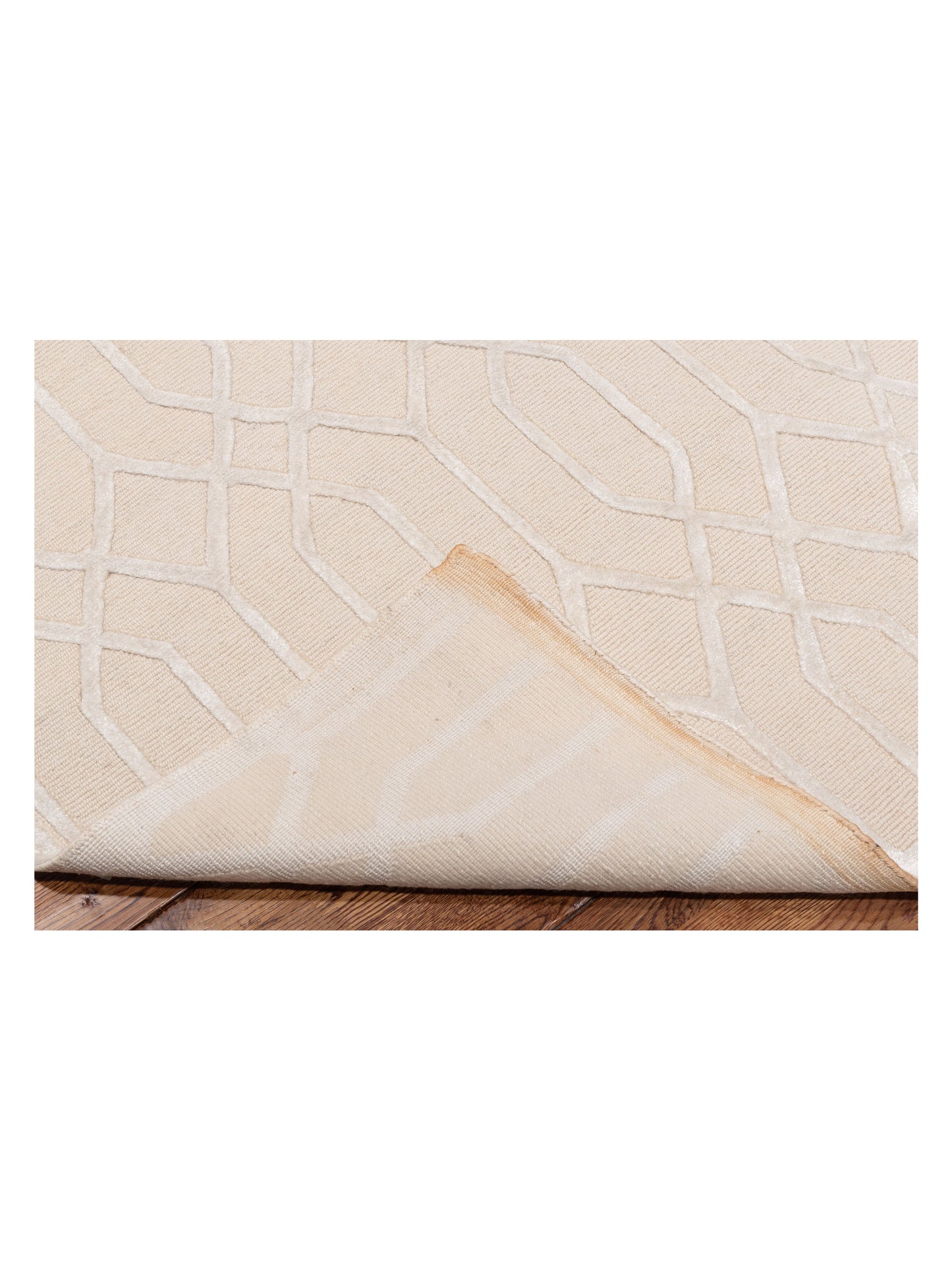 Tibetino 124242 Ivory 8.3x9.11 Hand Knotted Rug