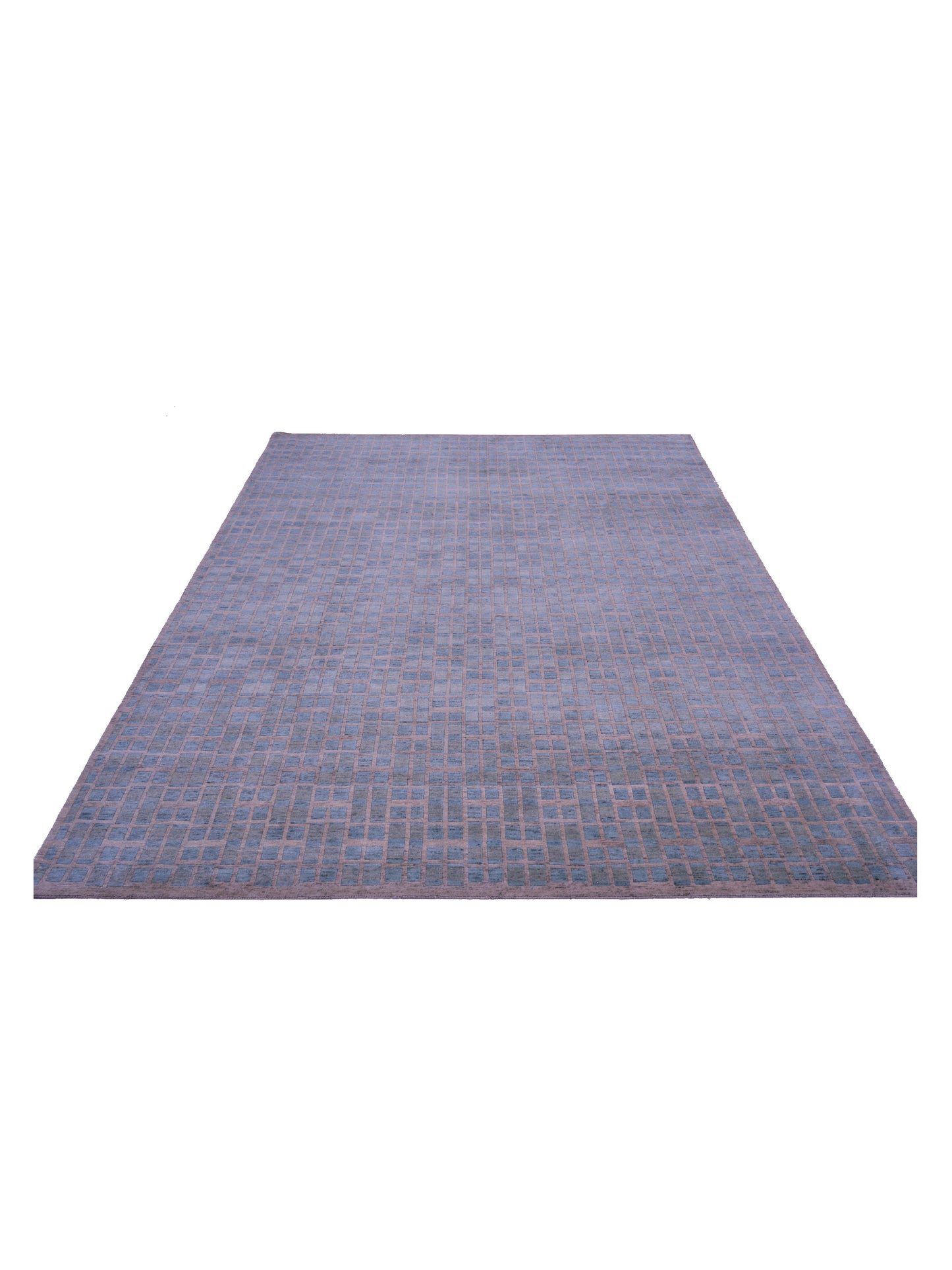 Tibetino 124256 Sage Green Sage Green 9.1x12.2 Hand Knotted Rug