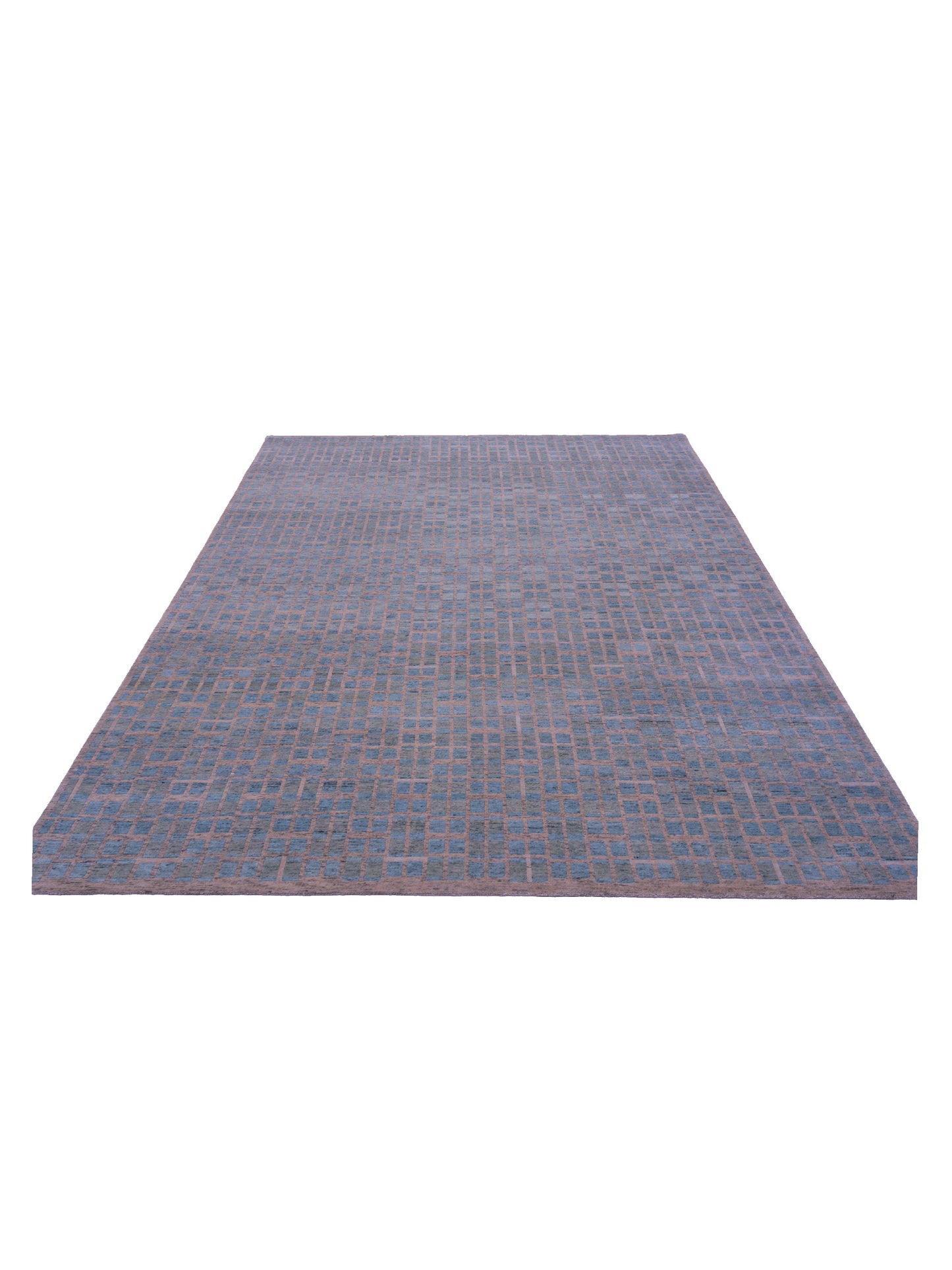 Tibetino 124256 Sage Green Sage Green 9.1x12.2 Hand Knotted Rug