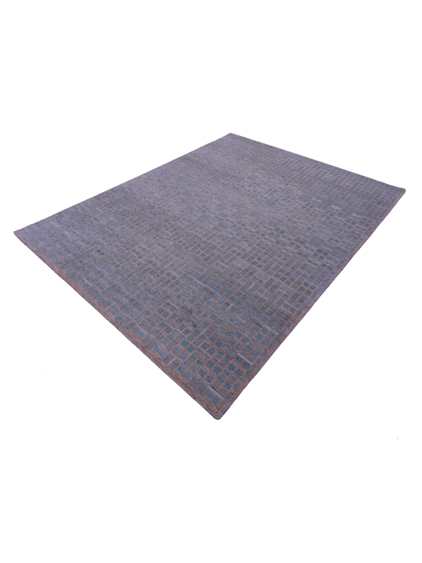 Tibetino 124256 Sage Green Sage Green 9.1x12.2 Hand Knotted Rug