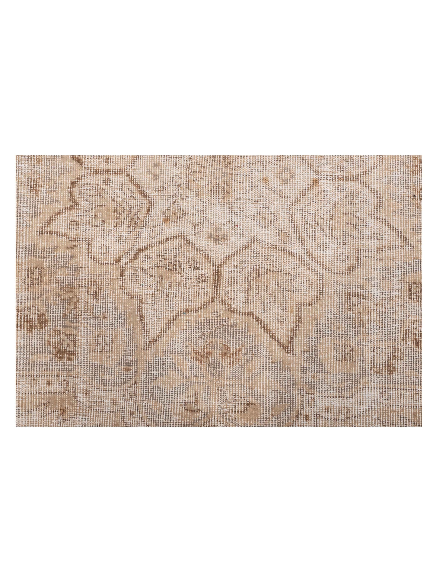 Vintage 124278 Ivory 8.9x12.1 Hand Knotted Rug