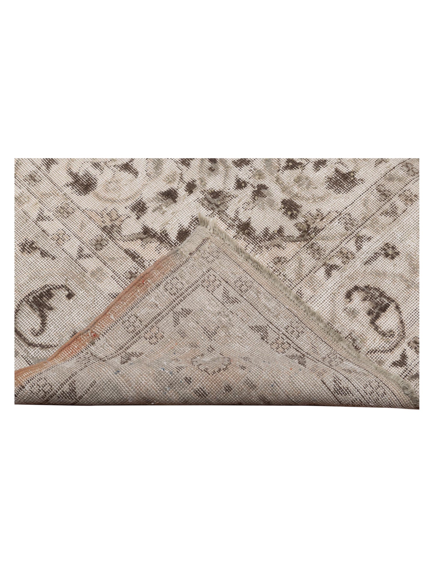 Vintage 124294 Silver 7.9x11.2 Hand Knotted Rug