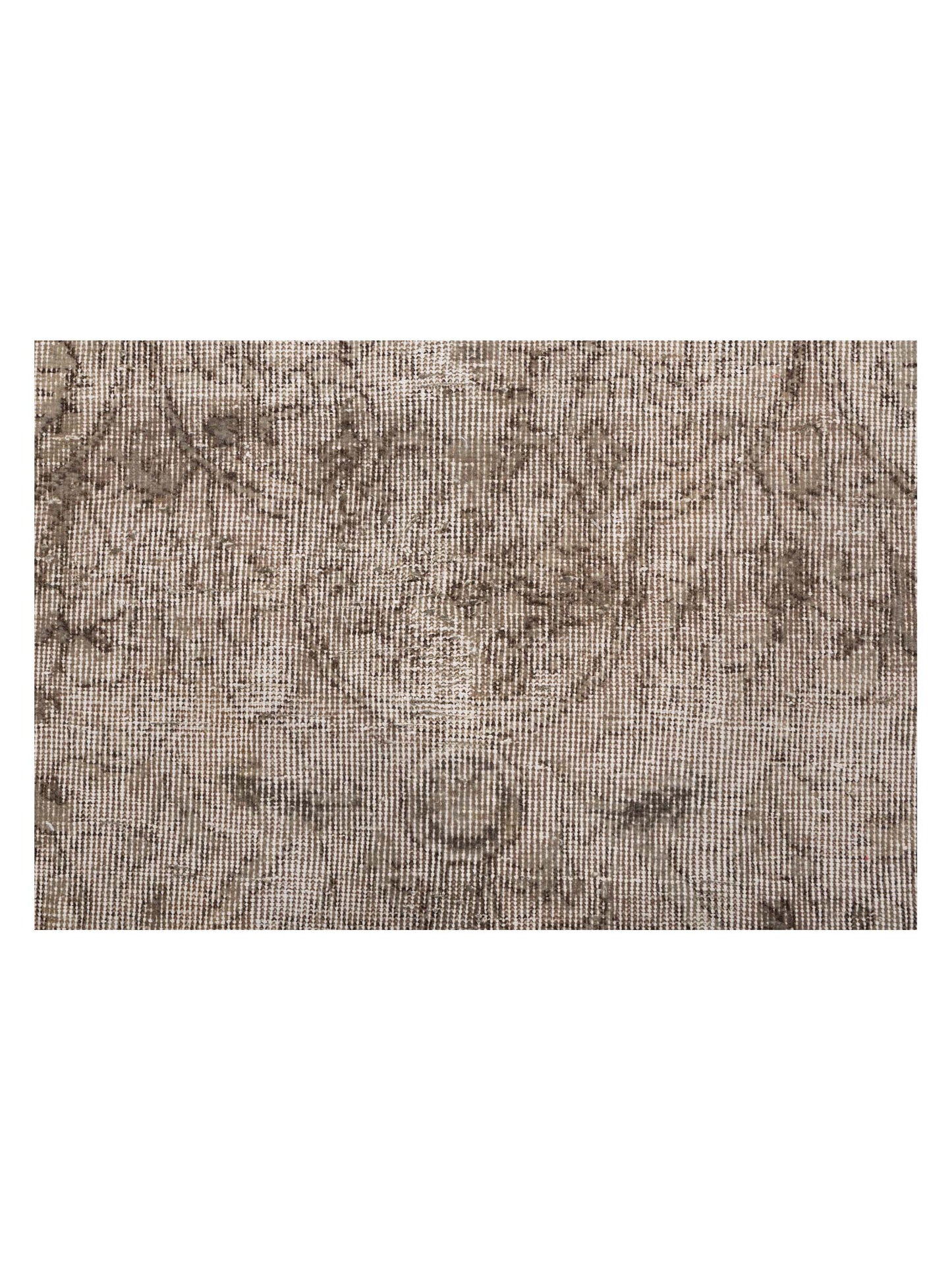 Vintage 124301 Light Gray 9.4x12.6 Hand Knotted Rug