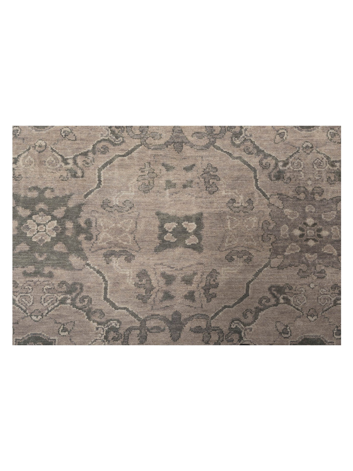 Andalusia 124332 Gray Green 8.11x119 Hand Knotted Rug
