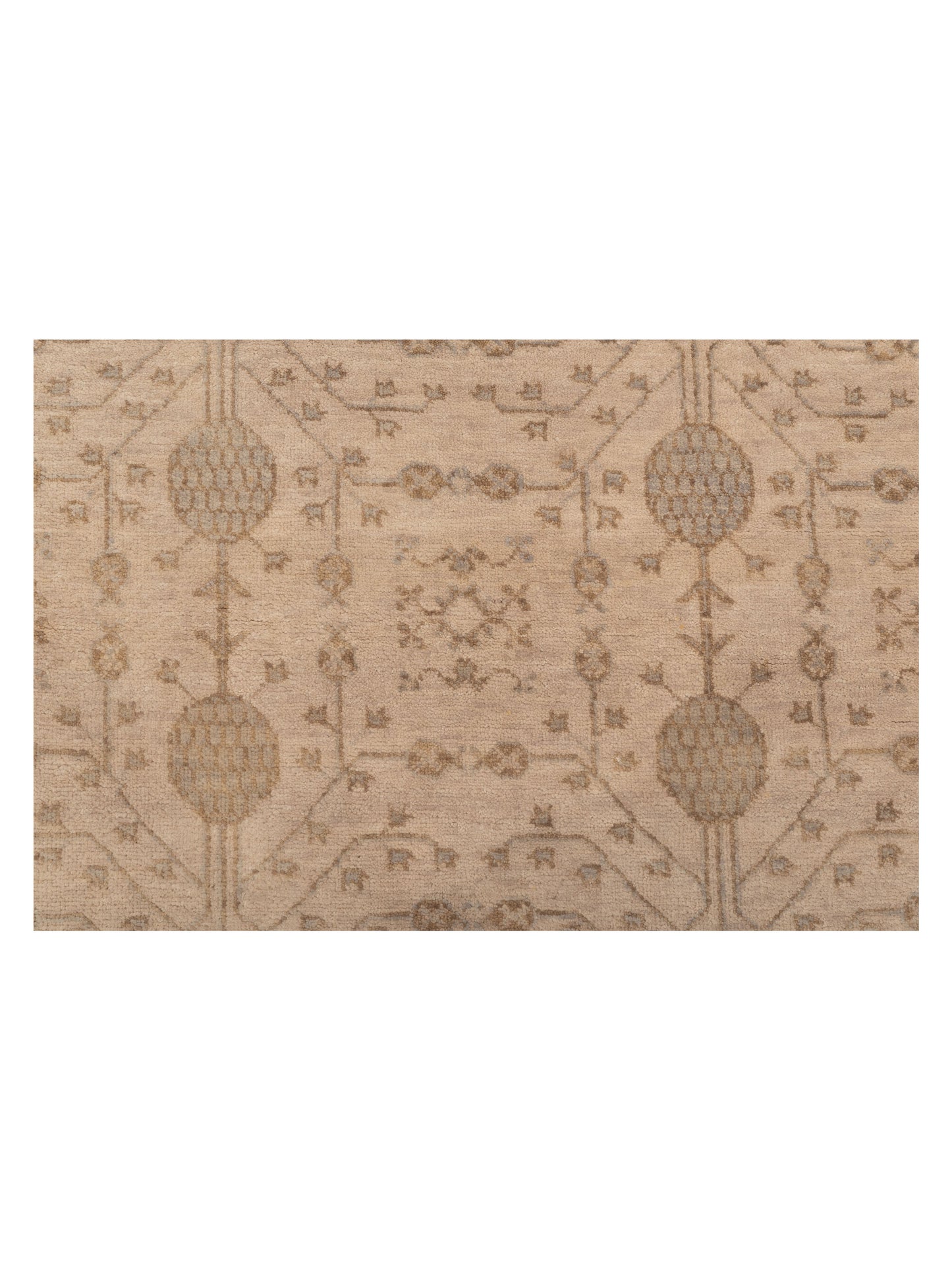 Stella 124386 Ivory 4x5.11 Hand Knotted Rug