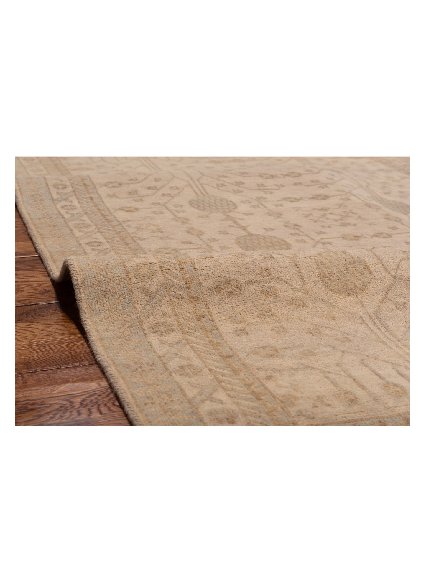 Stella 124386 Ivory 4x5.11 Hand Knotted Rug