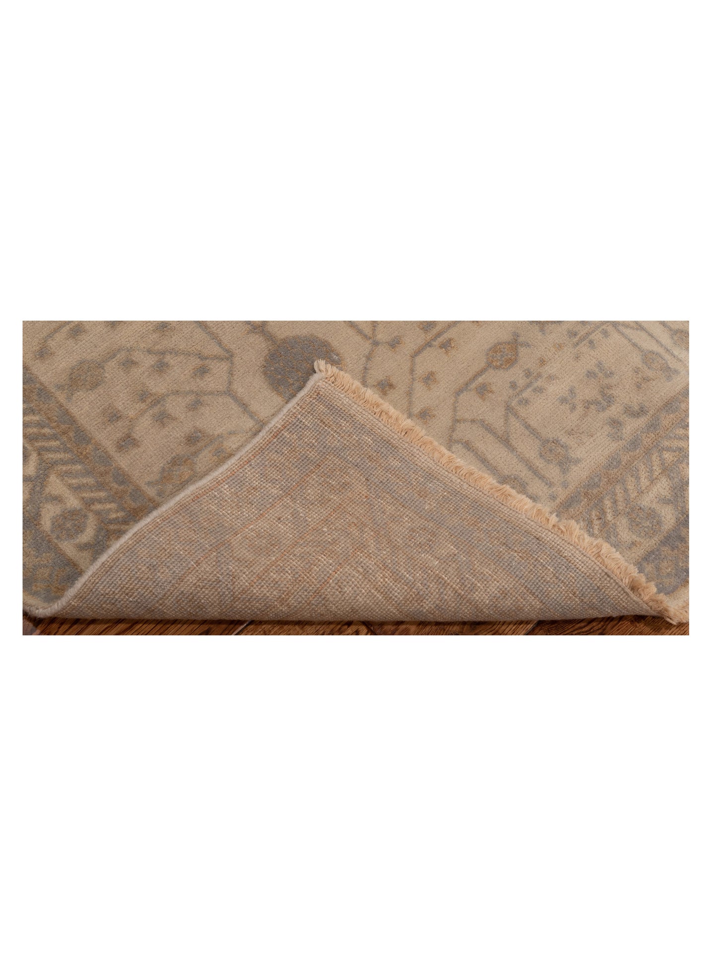 Stella 124387 Ivory Gray 4.1x6 Hand Knotted Rug