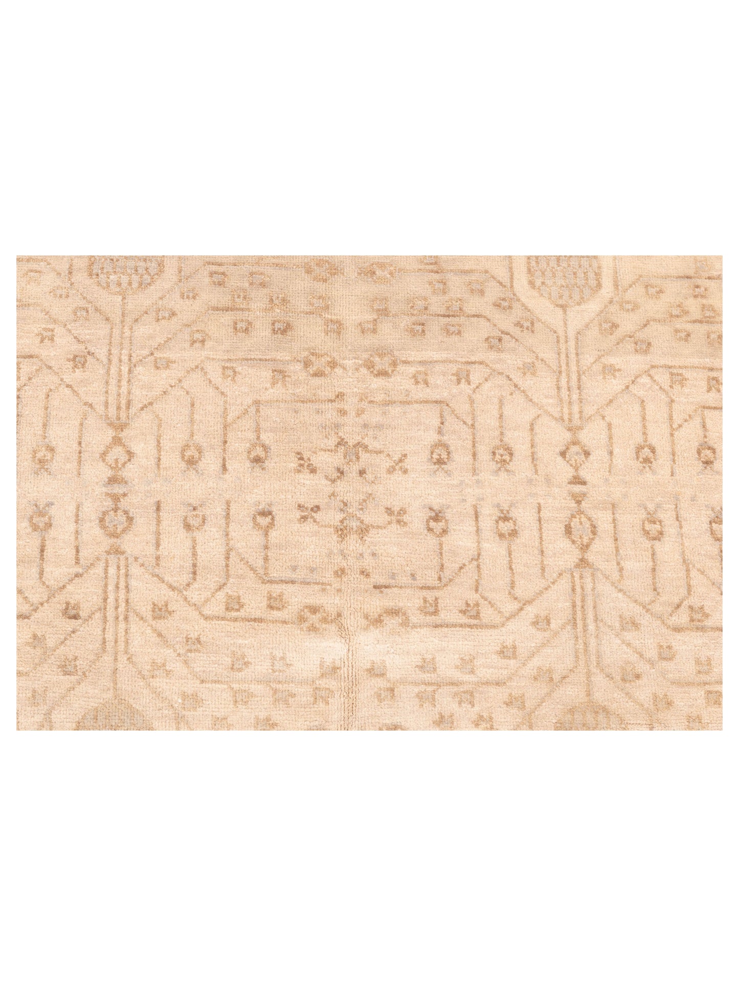 Stella 124388 Ivory Cream 4.11x7.9 Hand Knotted Rug