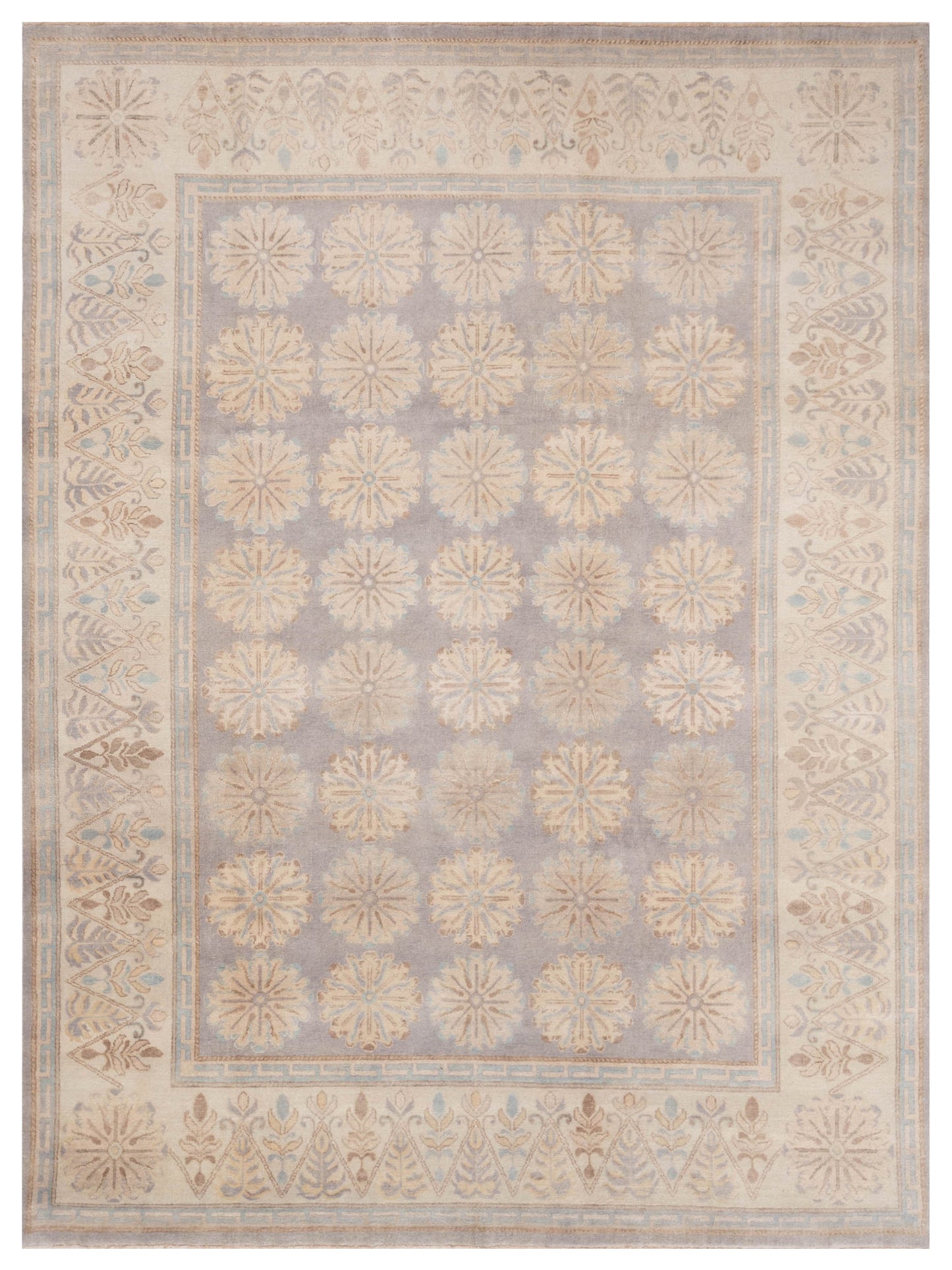 Rajpur Stella Gray Ivory Traditional