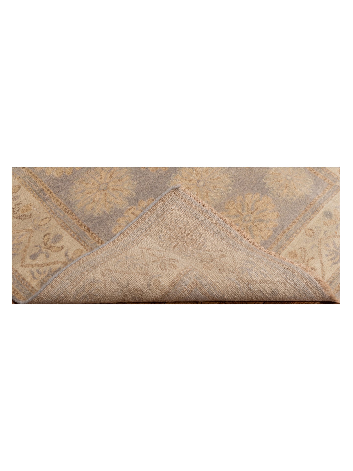 Stella 124400 Gray Ivory 4x5.6 Hand Knotted Rug
