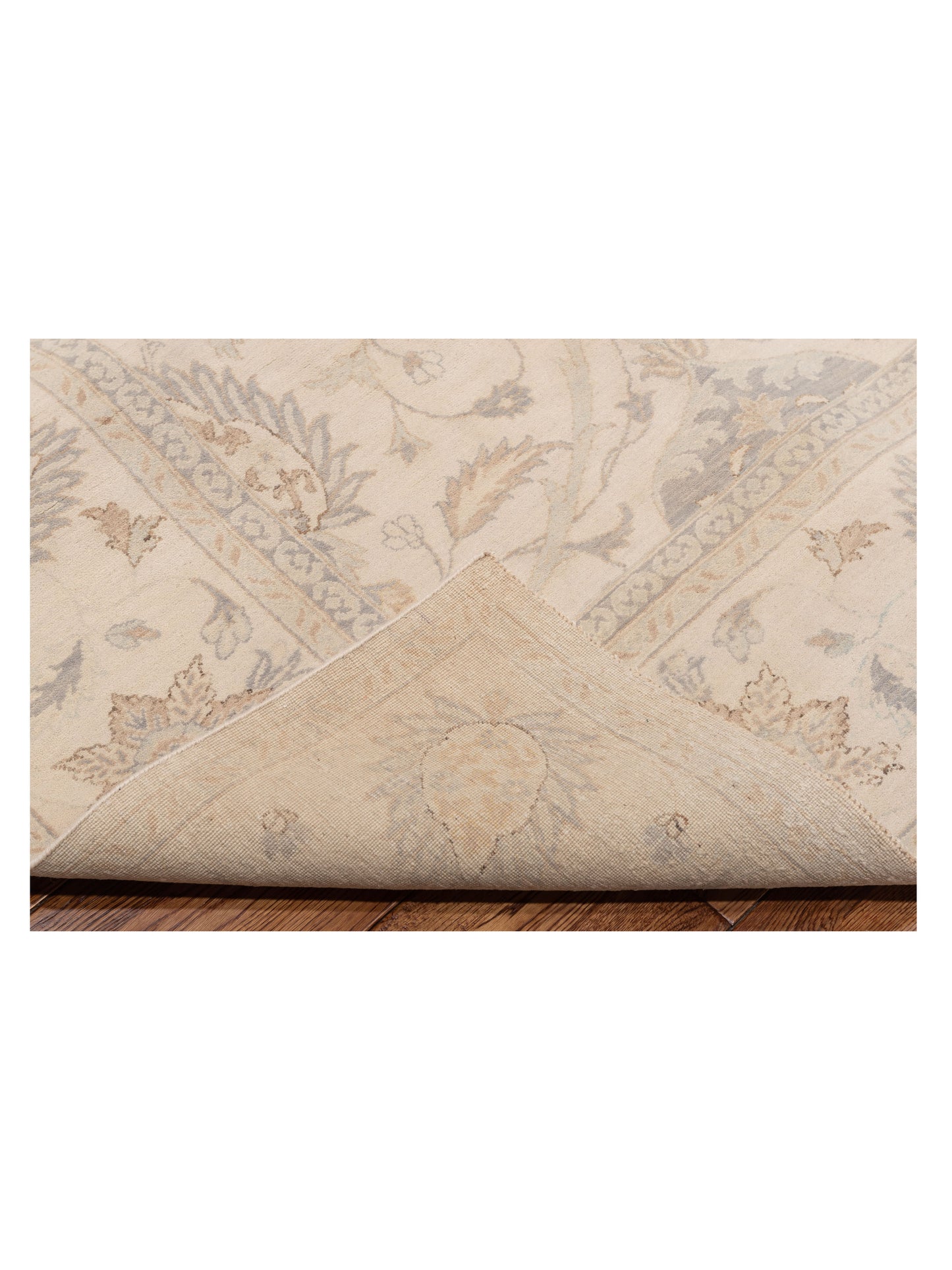 Platinum 125131 Ivory Ivory 8x10 Hand Knotted Rug