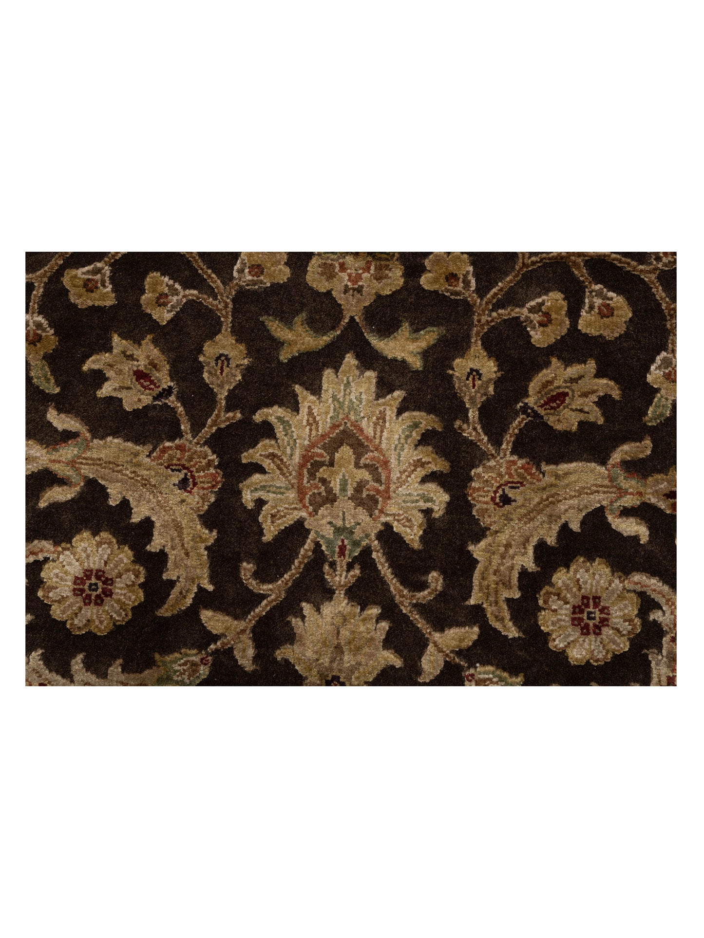 Imperial Silk 125166 Brown Beige 7.11x10 Hand Knotted Rug