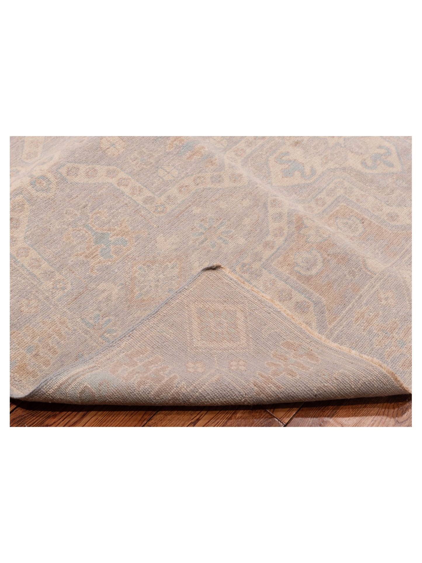 Andalusia 125234 Gray 9x11.11 Hand Knotted Rug