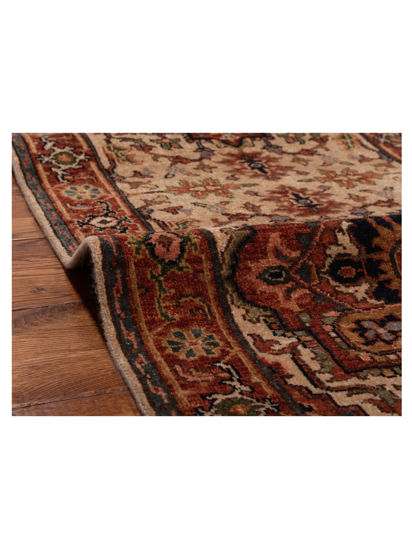 Royal 125269 Ivory Rust 2.8x9.10 Hand Knotted Rug