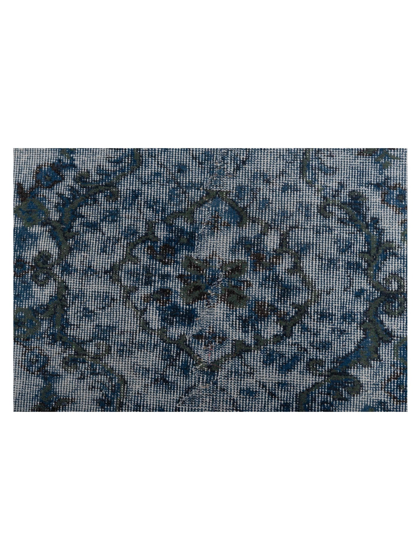 Turkish Vestige Patchwork 125427 Dark Blue 10x13.11 Hand Knotted Rug