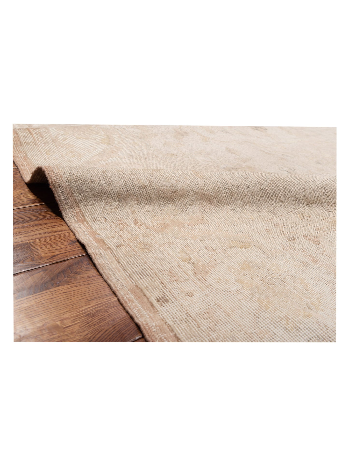 Vintage 125505 Ivory 8.3x12 Hand Knotted Rug