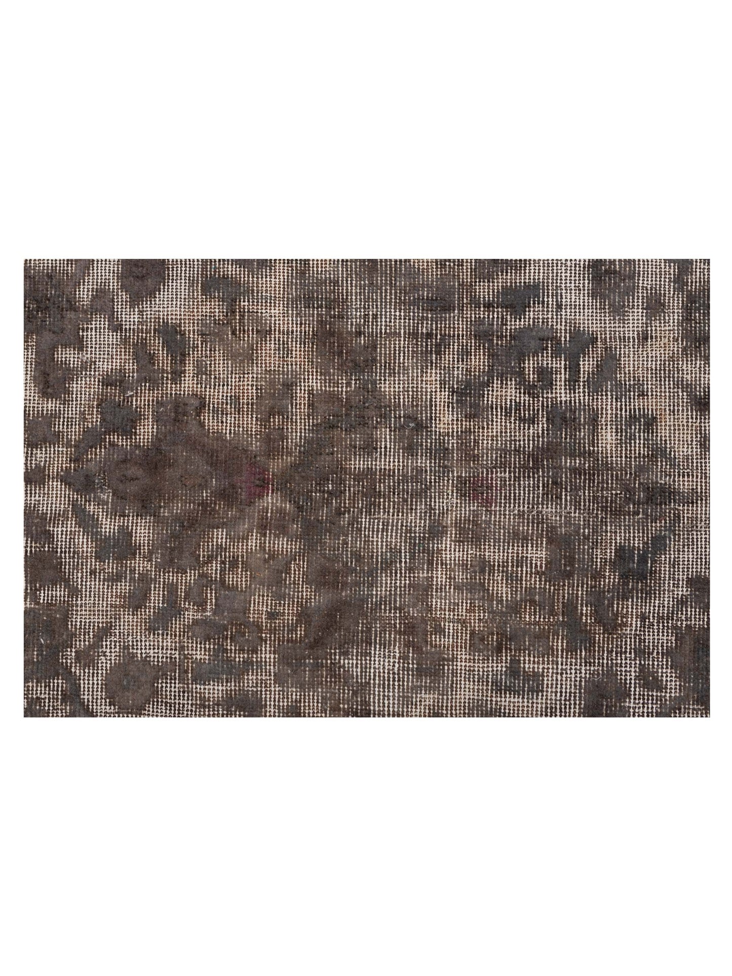 Vintage 125519 Light Gray 8.11x11.7 Hand Knotted Rug