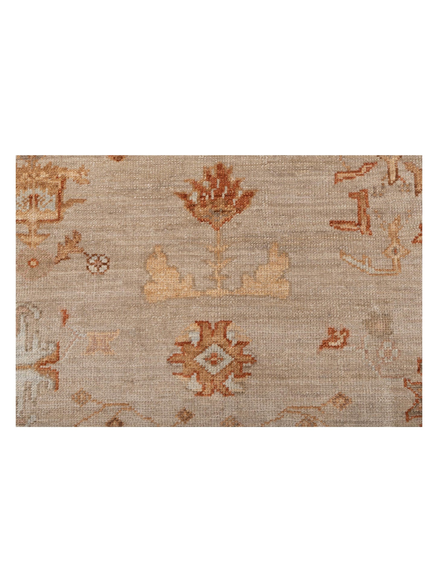 Angora Oushak 125576 Silver Silver 6x8.3 Hand Knotted Rug