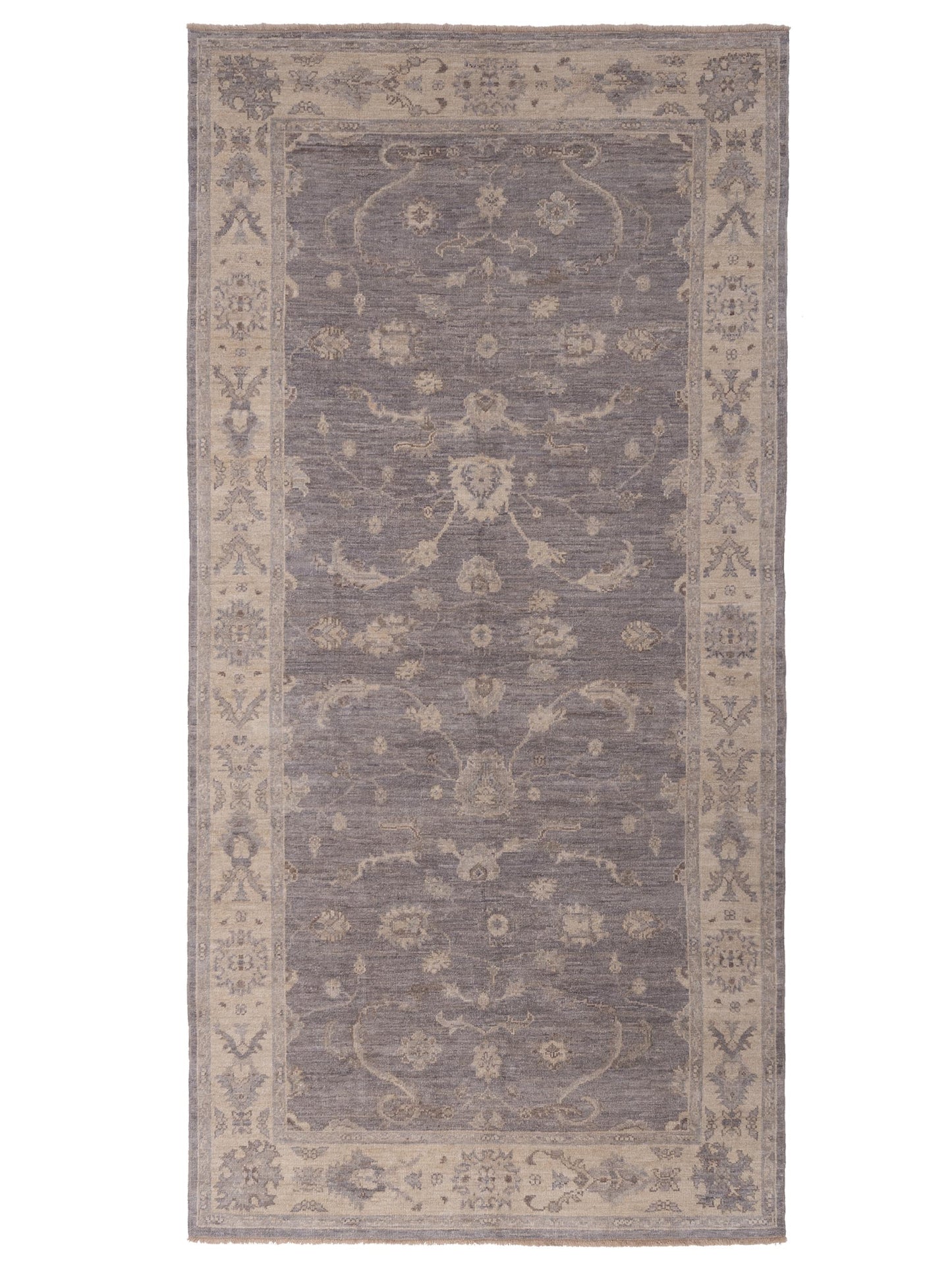 Anadol Angora Oushak Gray Ivory Traditional
