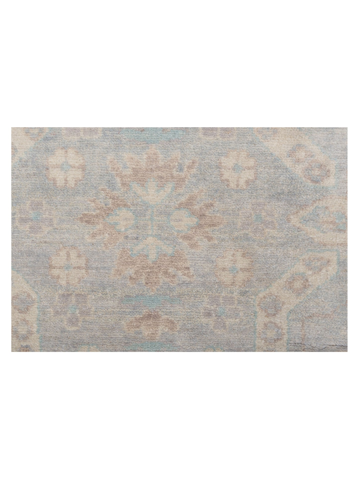Andalusia 125883 Light Gray 8.1x9.9 Hand Knotted Rug