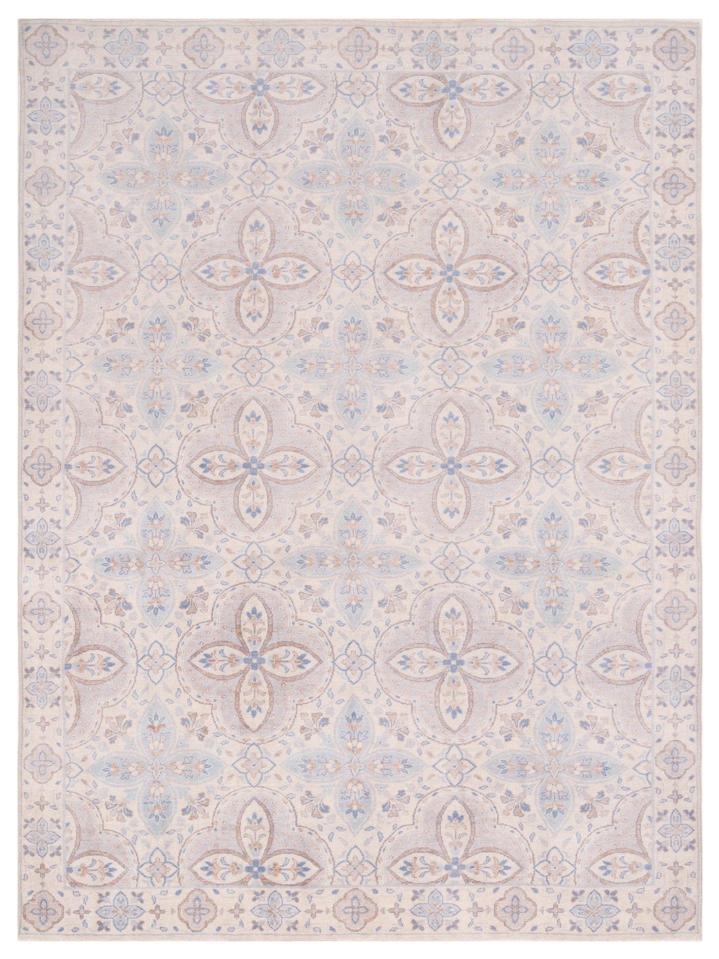 Rajpur Andalusia  Ivory Blue Transitional