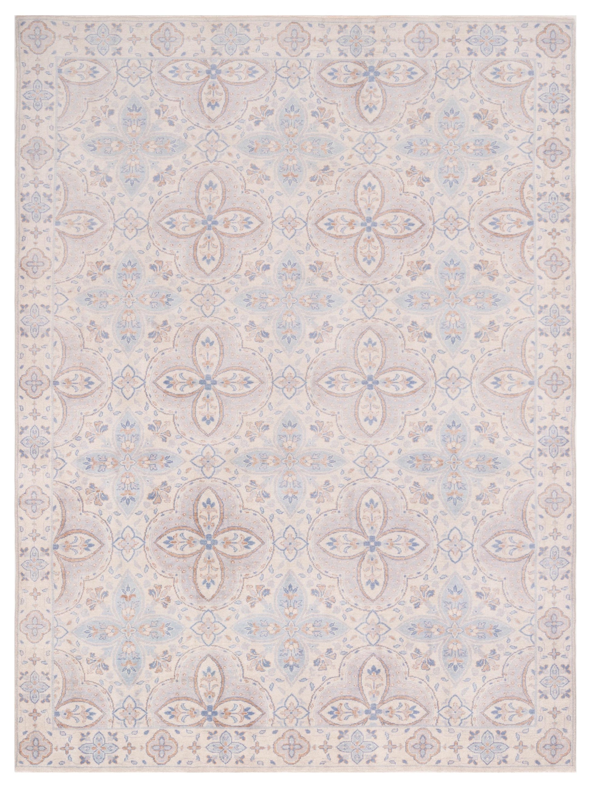 Rajpur Andalusia  Ivory Blue Transitional