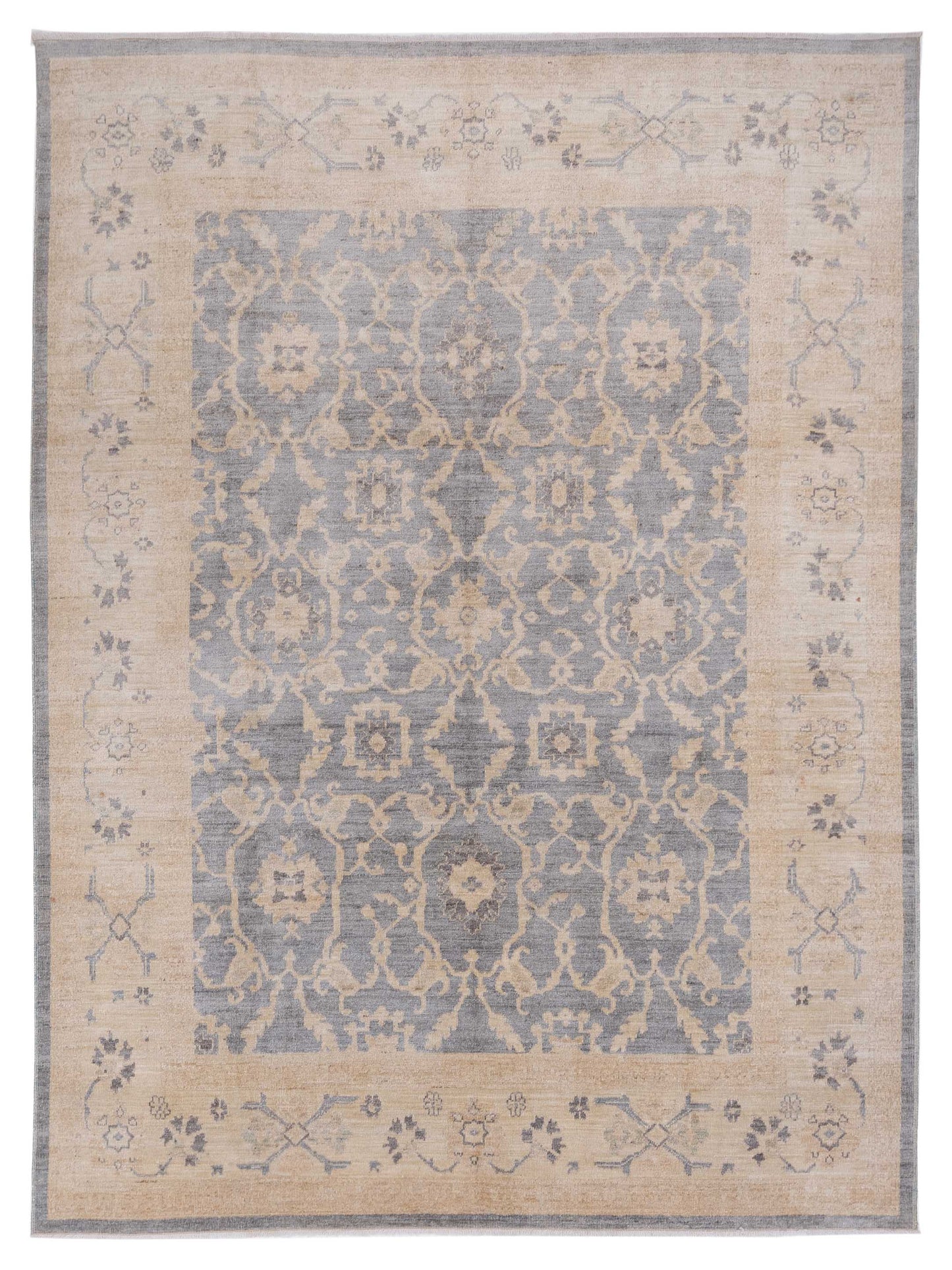 Anadol Angora Oushak  Gray Beige Traditional