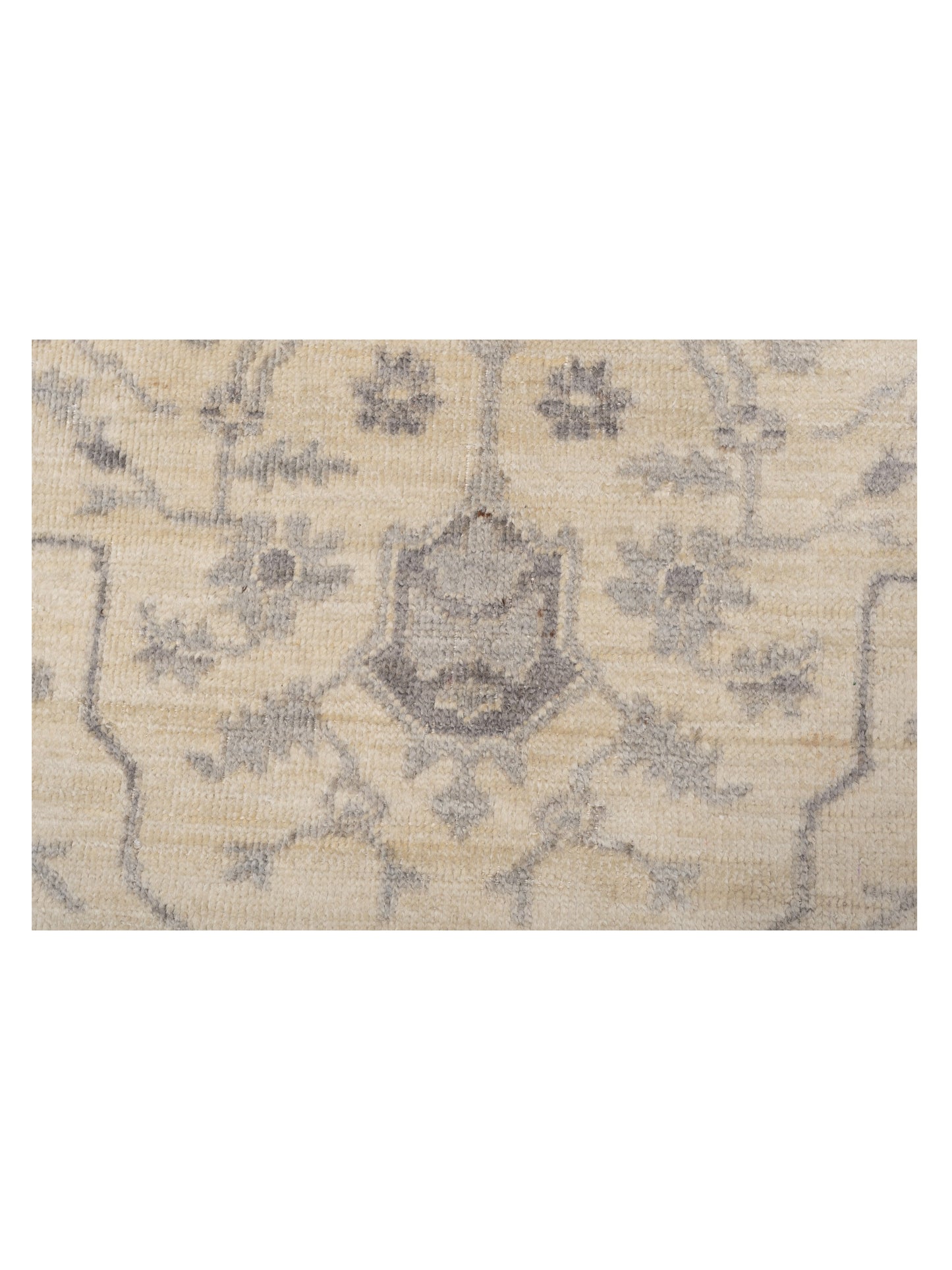 Anadol Oushak Sera Ivory Gray 8.3x10.3 Hand Knotted Rug