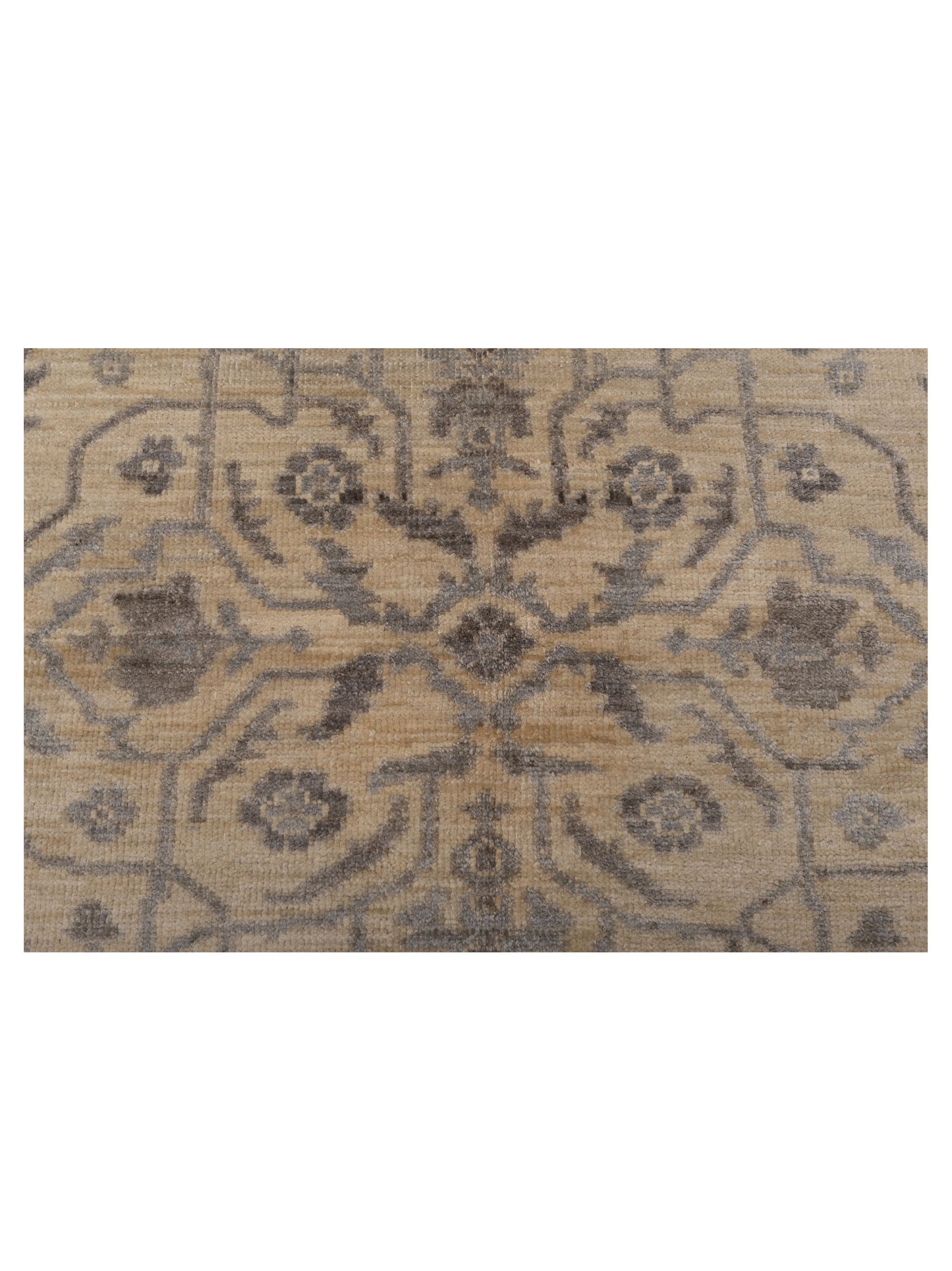 Anadol Oushak Sera Ivory Gray 7.10x9.11 Hand Knotted Rug