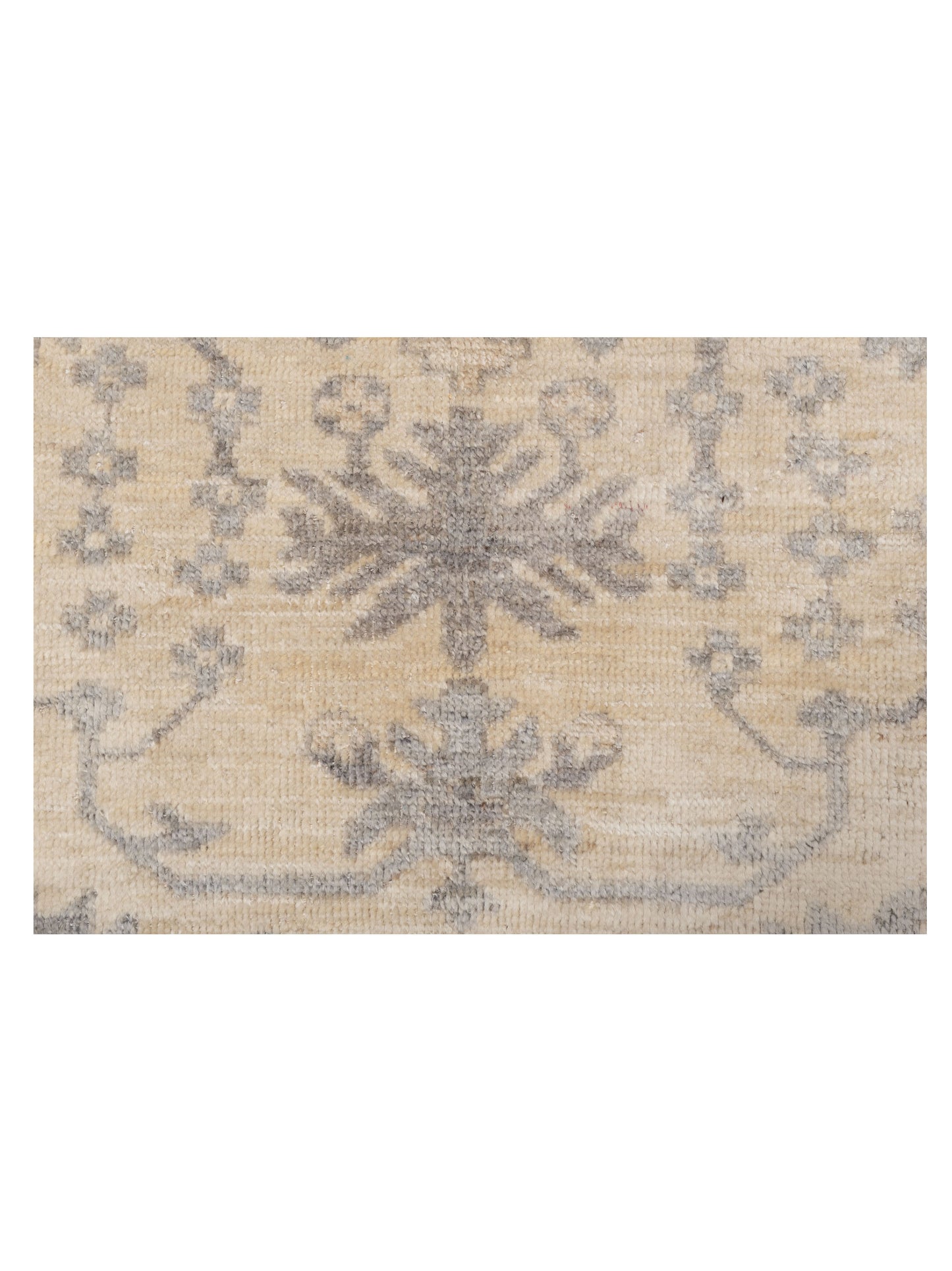 Angora Oushak 126016 Ivory Ivory 7.11x9.11 Hand Knotted Rug
