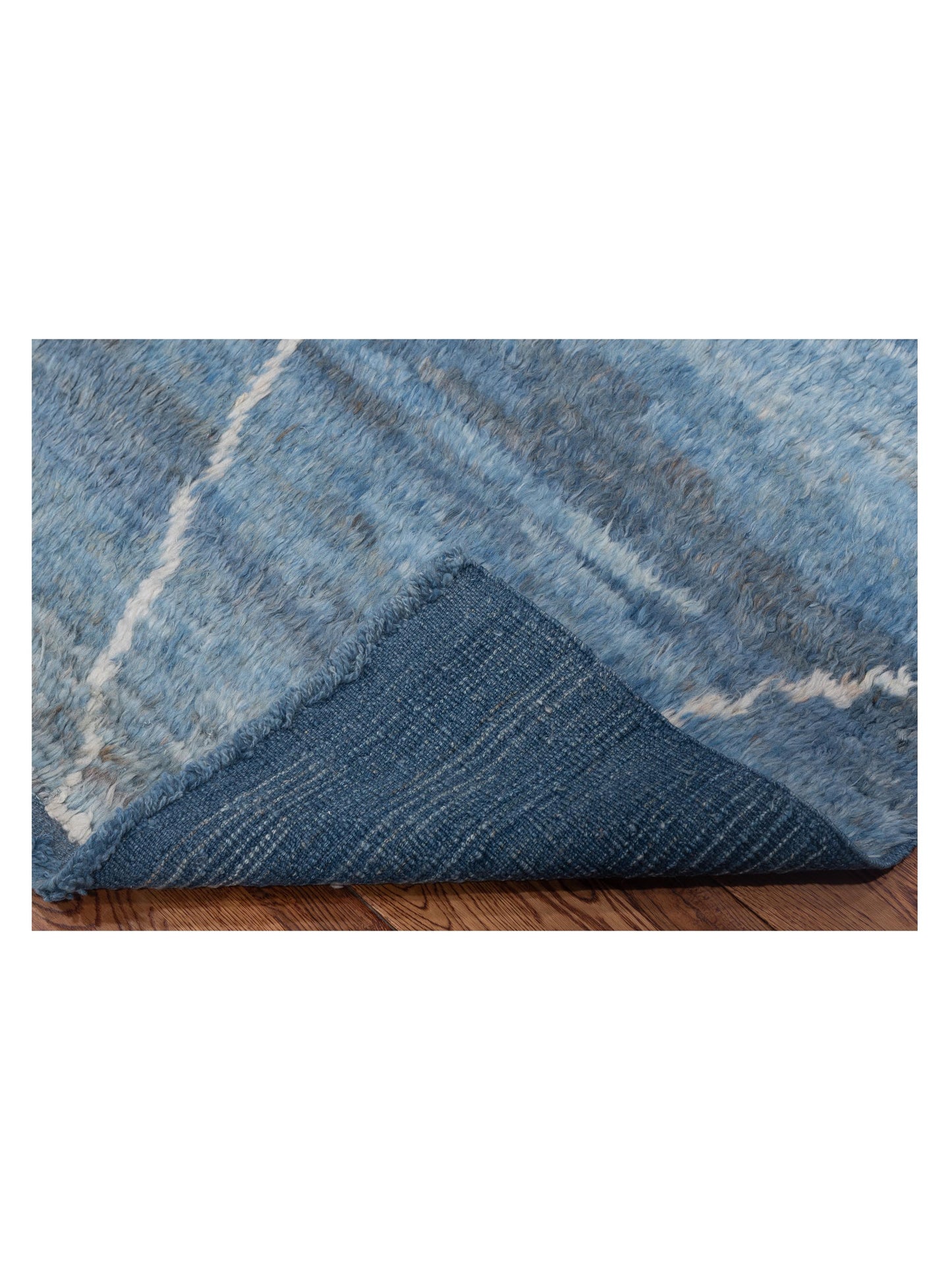 Berber Efes Indigo Indigo 5.4x8.6 Hand Knotted Rug