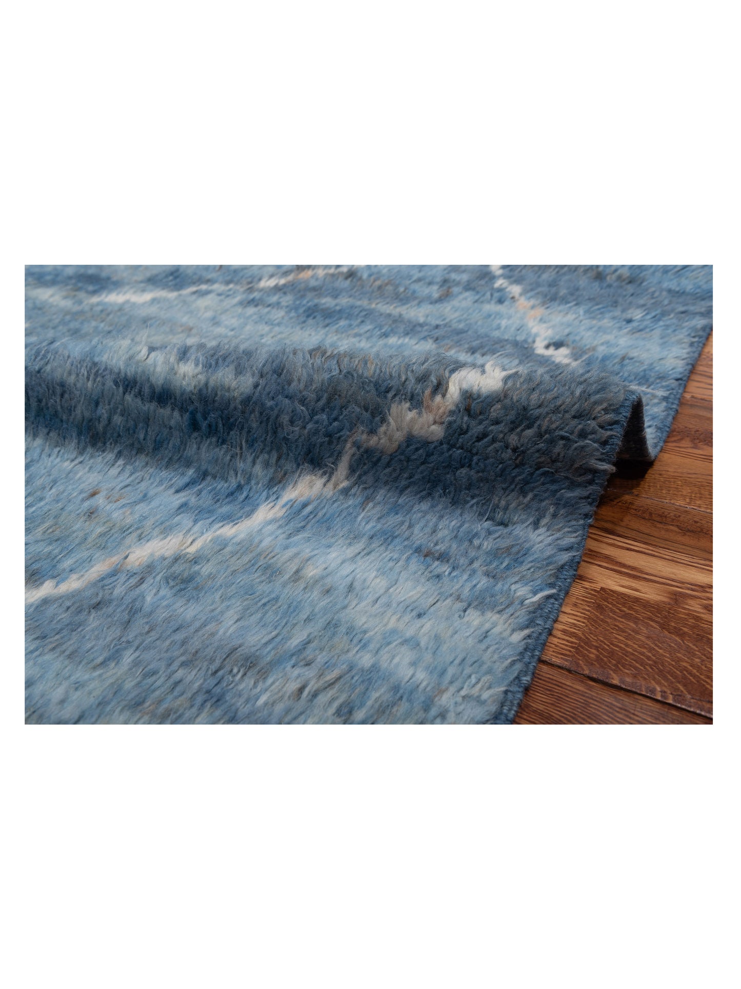 Berber Efes Indigo Indigo 5.4x8.6 Hand Knotted Rug