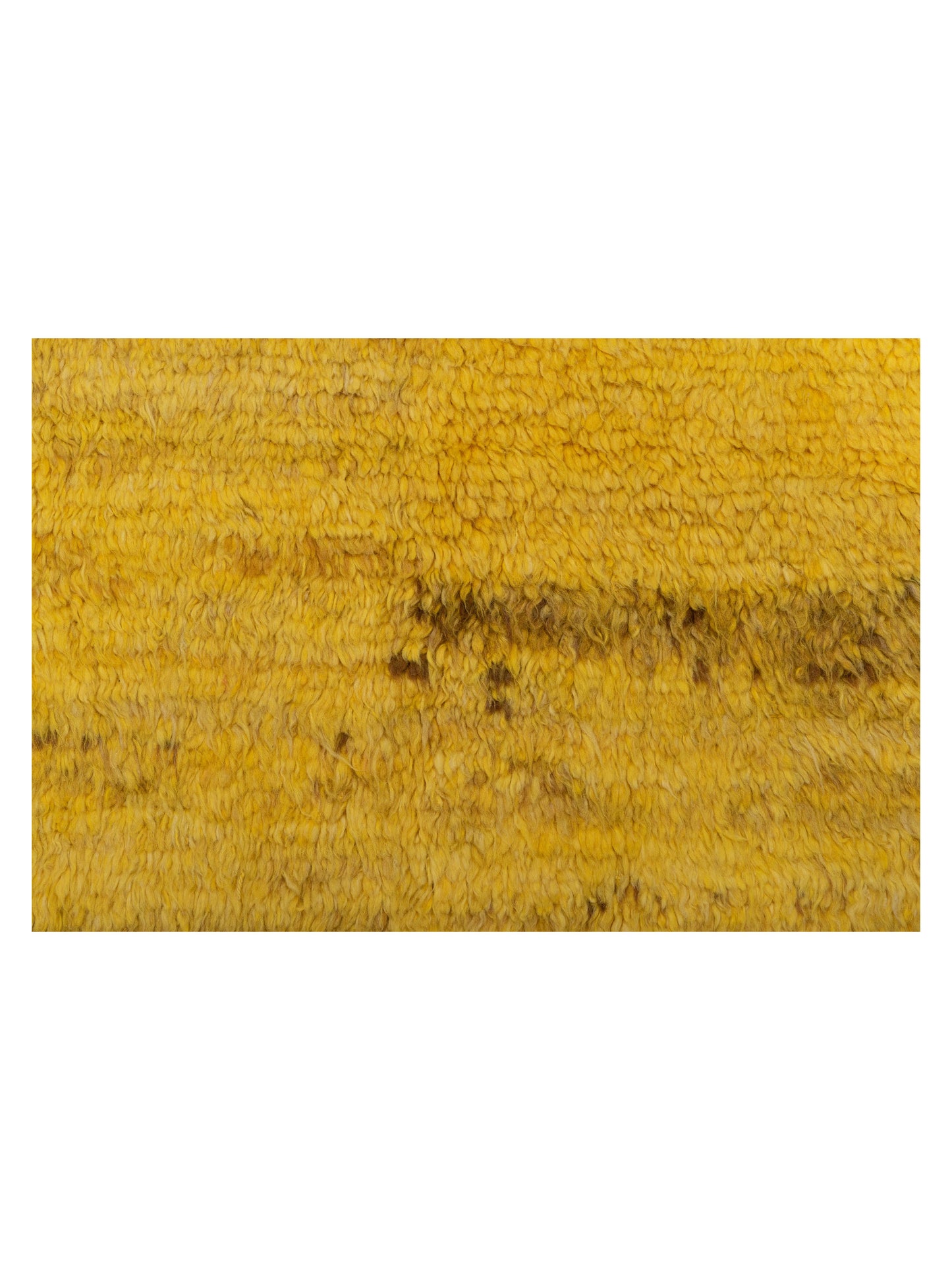 Berber Efes Yellow Naturel 9.1x12.8 Hand Knotted Rug