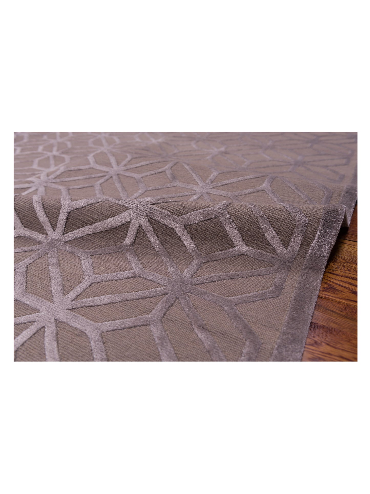 Tibetino 126637 Silver Gray 9.1x12 Hand Knotted Rug