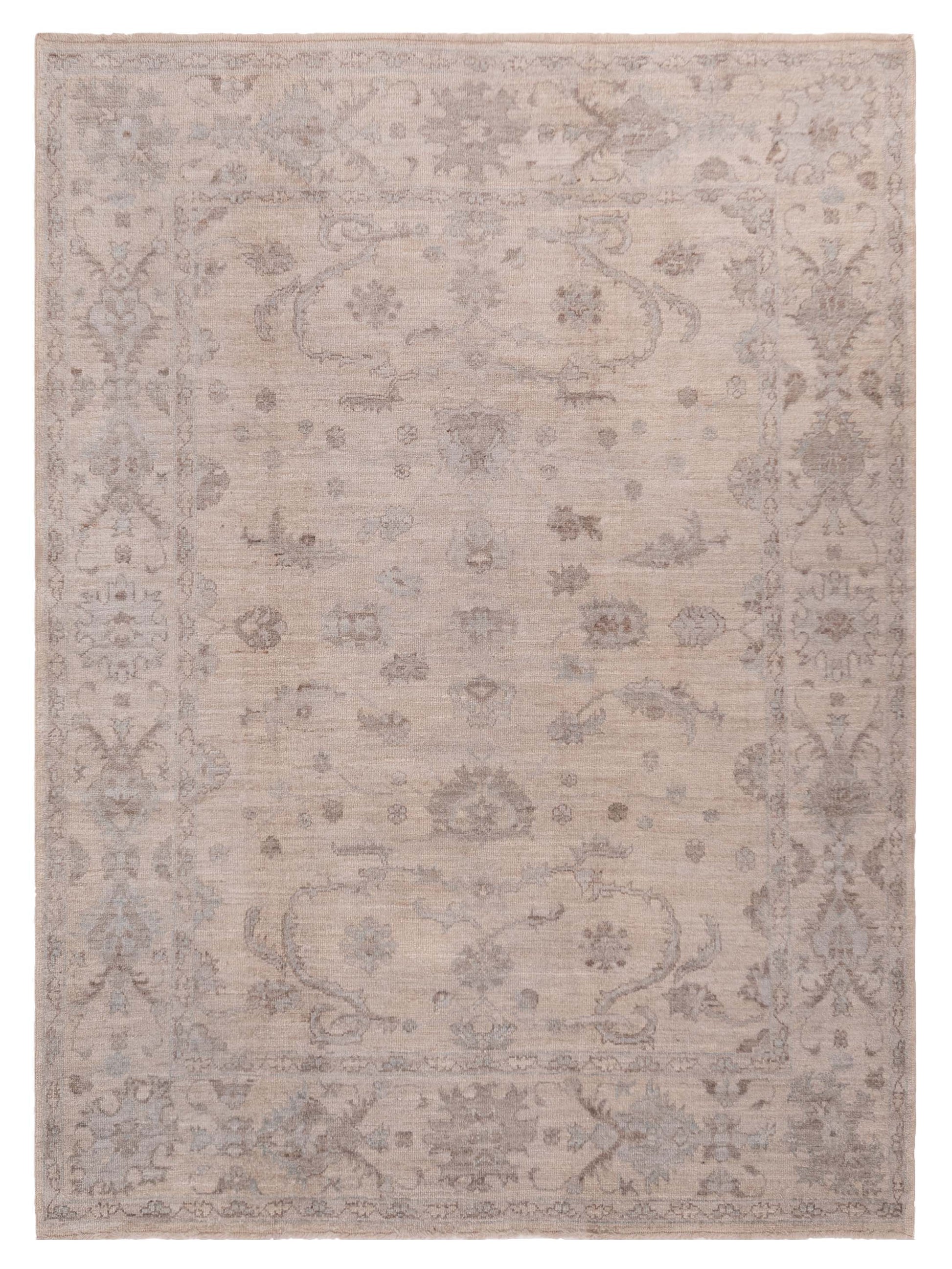 Anadol Angora Oushak  Ivory Ivory Traditional