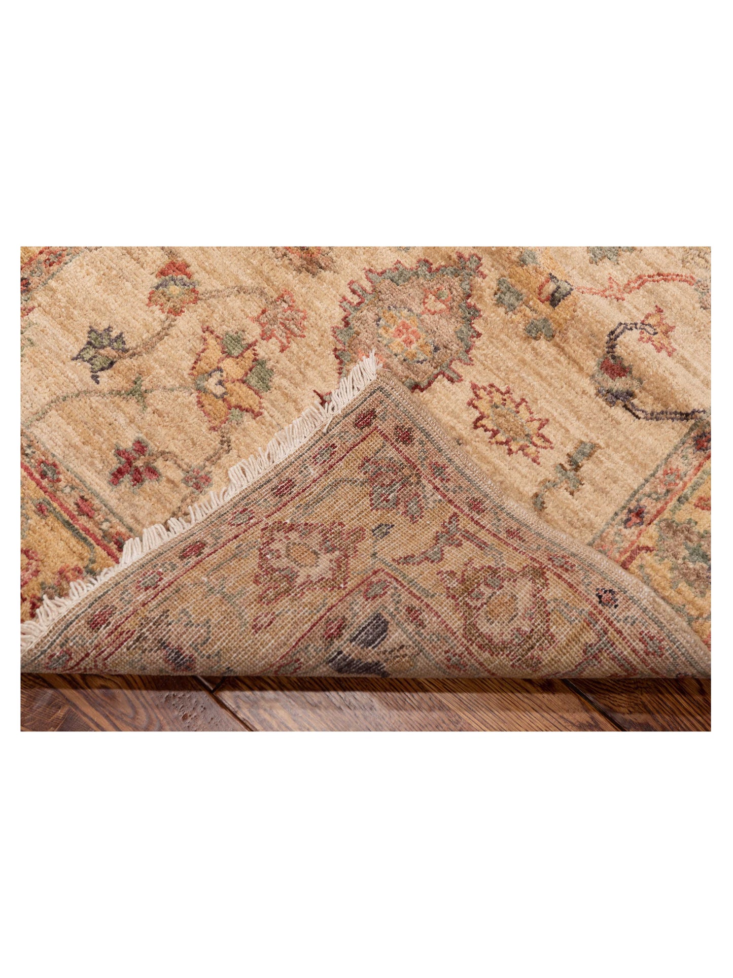 Elvan Tansu Ivory Gold 2.9x7.11 Hand Knotted Rug