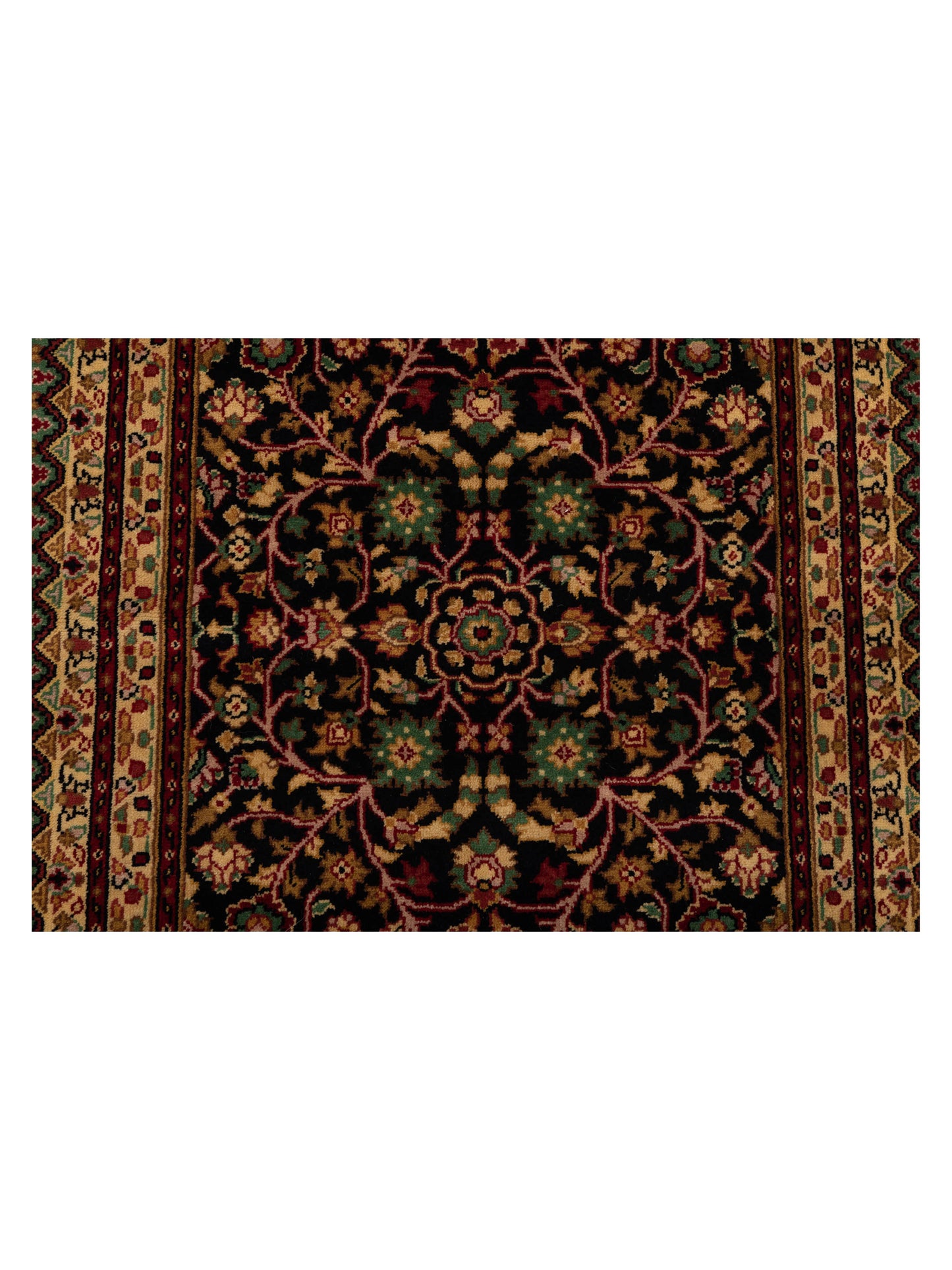 Sivas 127011 Black Red 4.1x5.10 Hand Knotted Rug